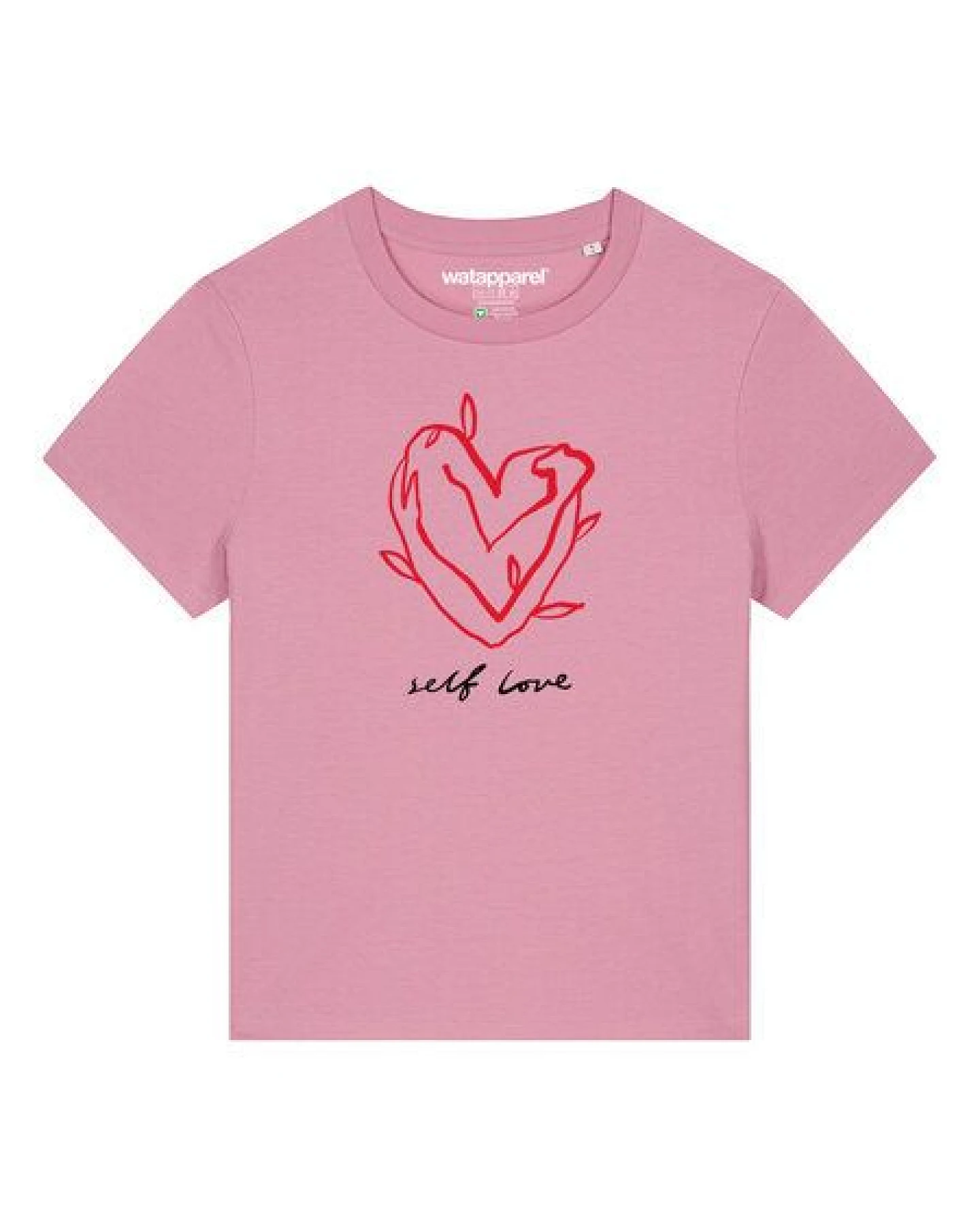 watapparel T-Shirt Frauen Self love – Ansicht 2