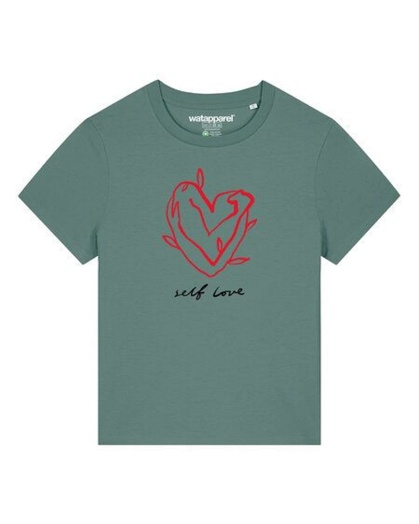 watapparel T-Shirt Frauen Self love – Ansicht 2
