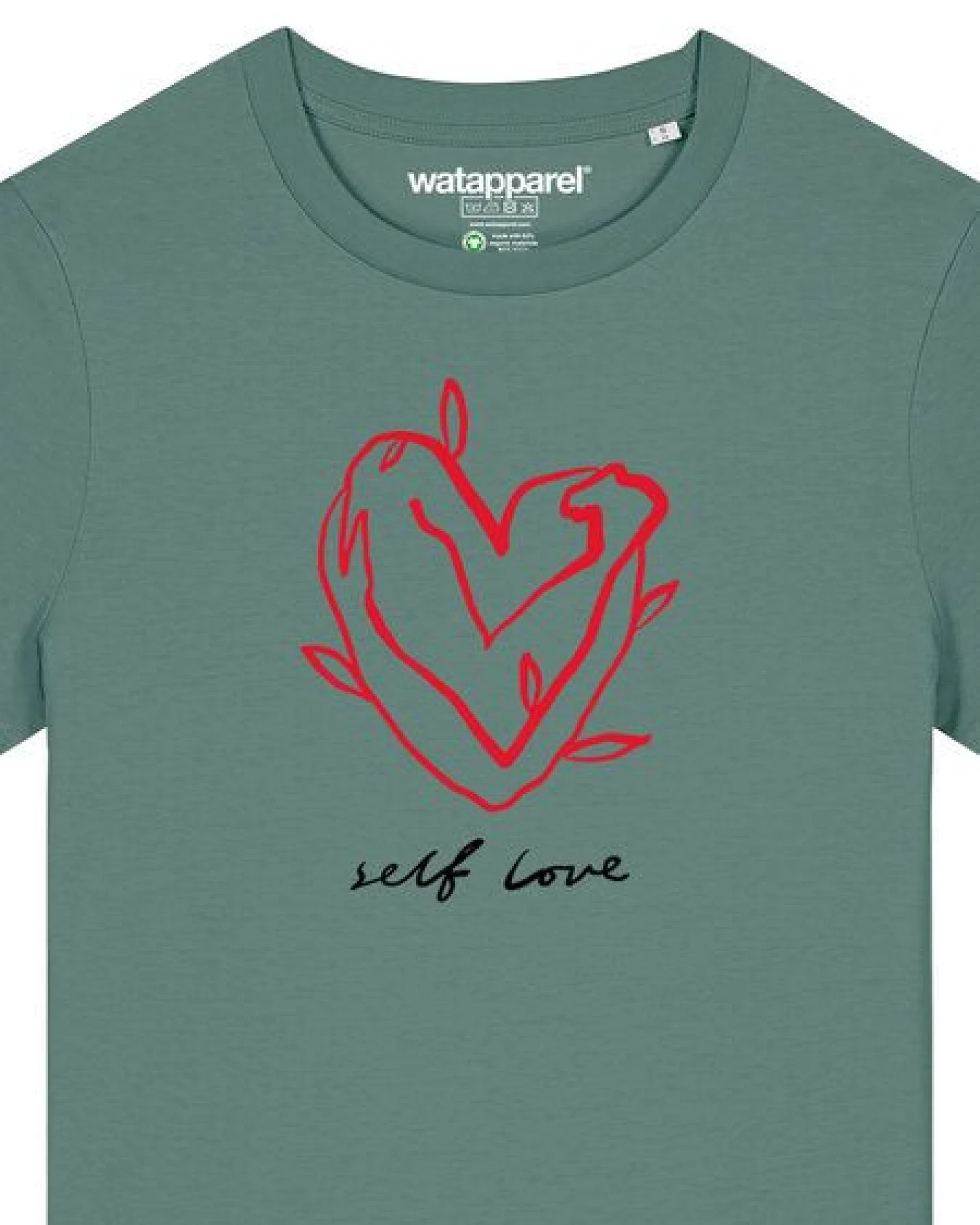 watapparel T-Shirt Frauen Self love – Ansicht 3