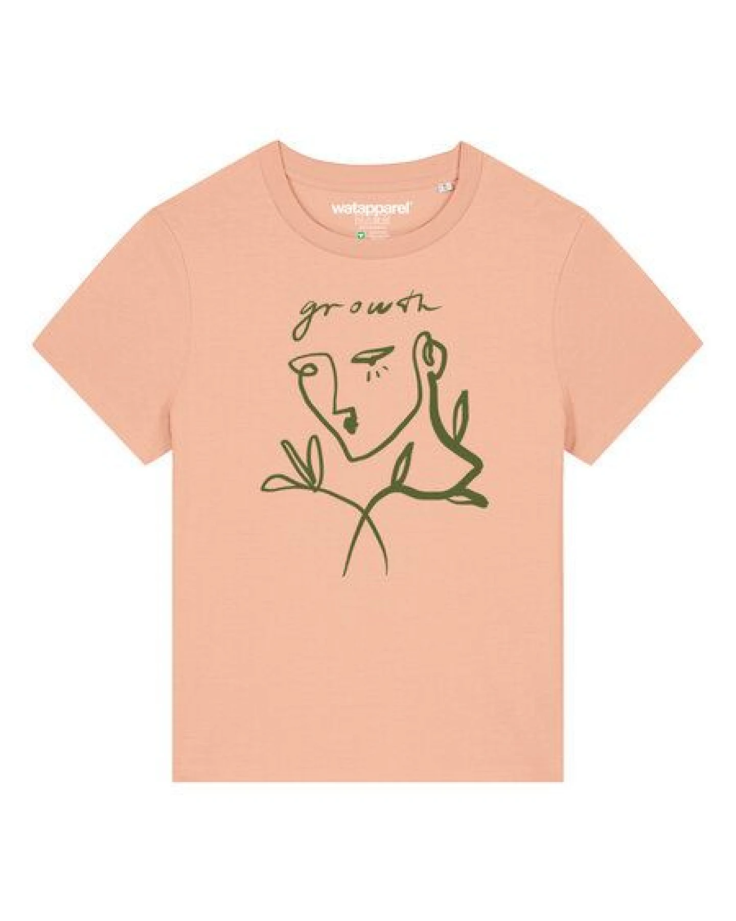 watapparel T-Shirt Frauen Growth – Ansicht 2