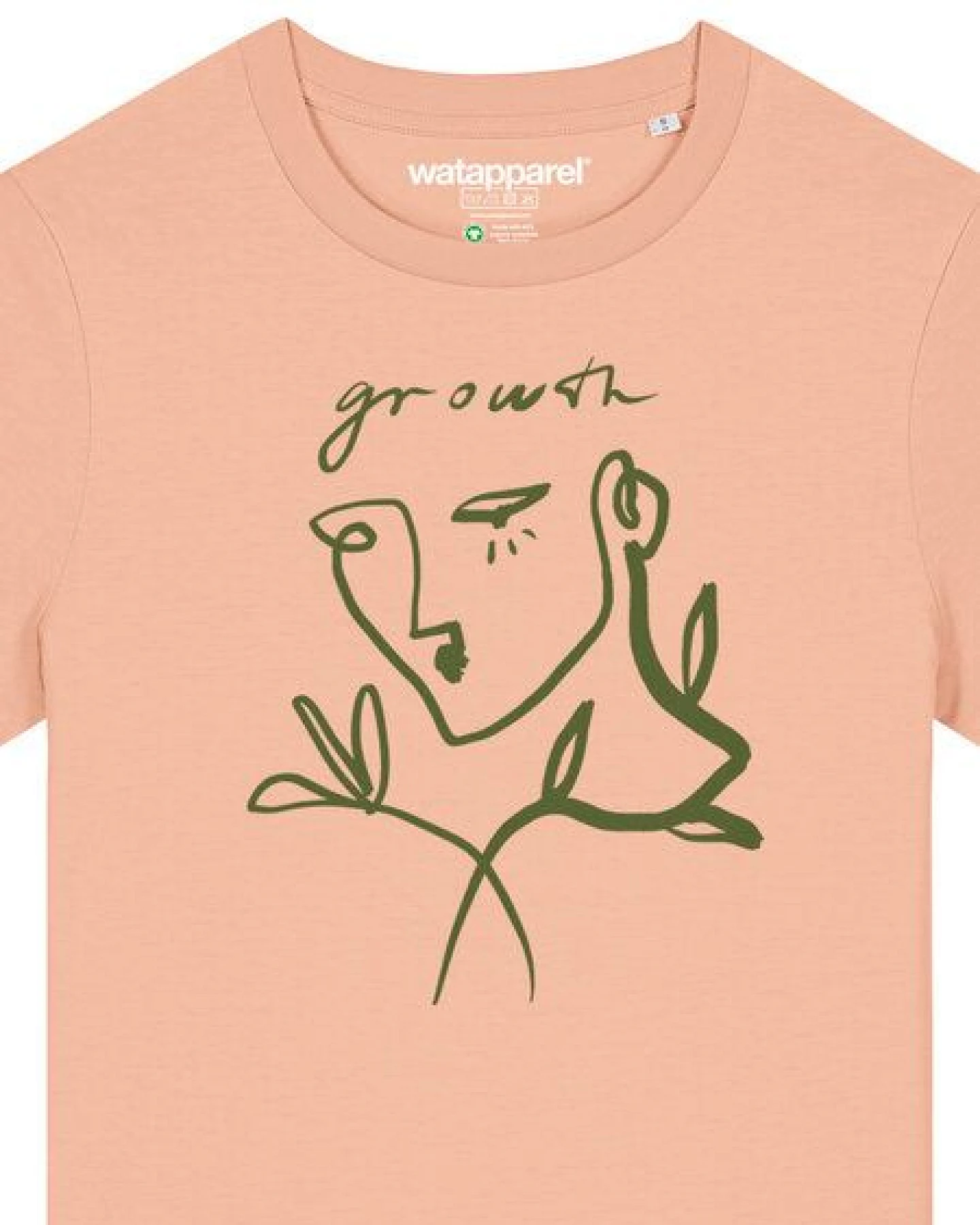 watapparel T-Shirt Frauen Growth – Ansicht 3