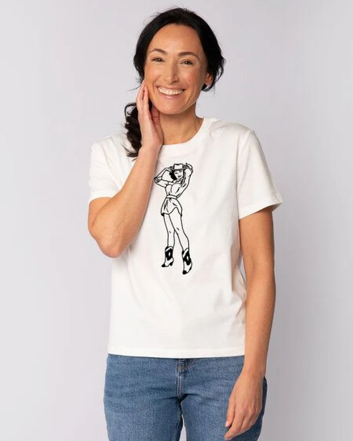 watapparel T-Shirt Frauen Cowgirl