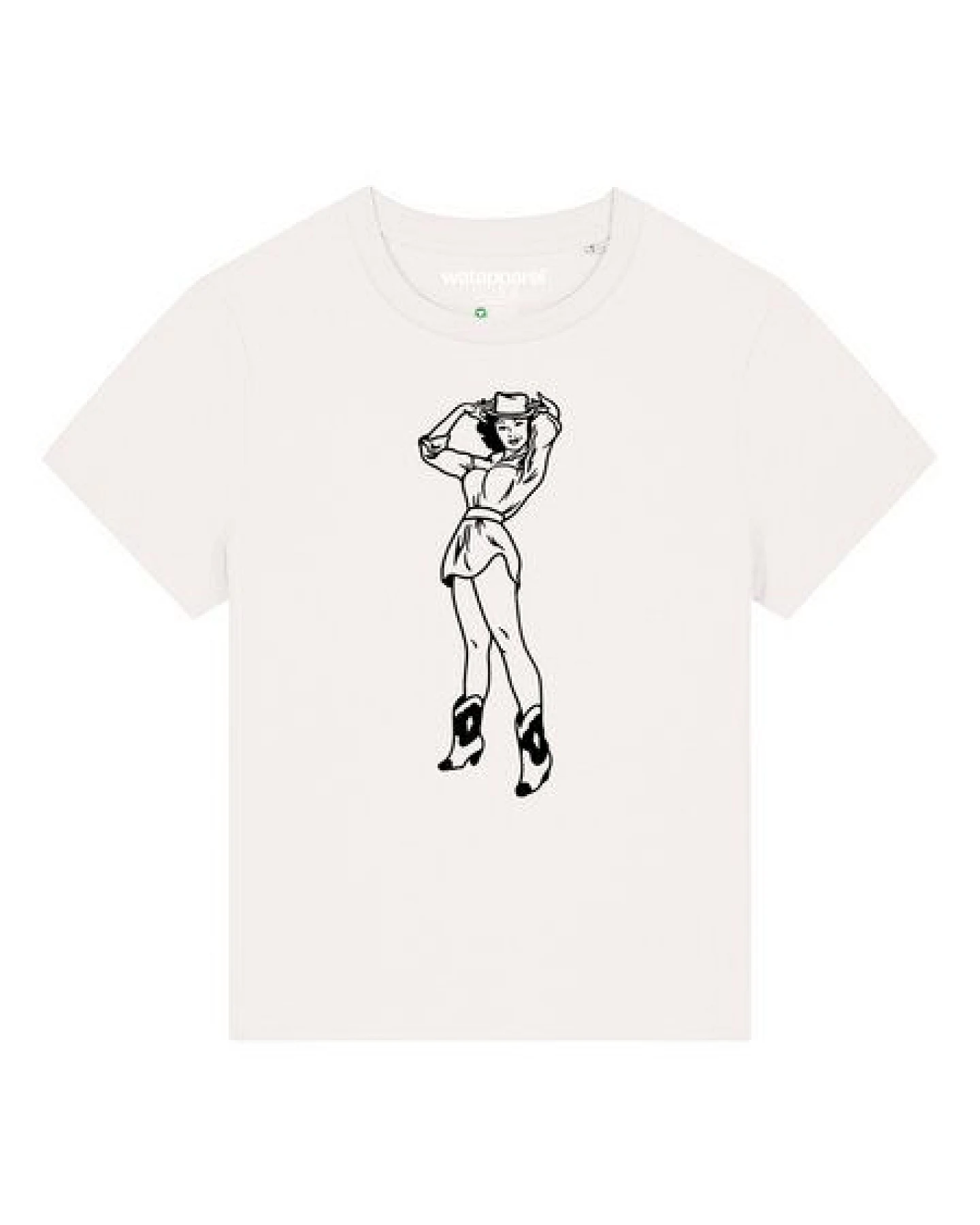 watapparel T-Shirt Frauen Cowgirl – Ansicht 2