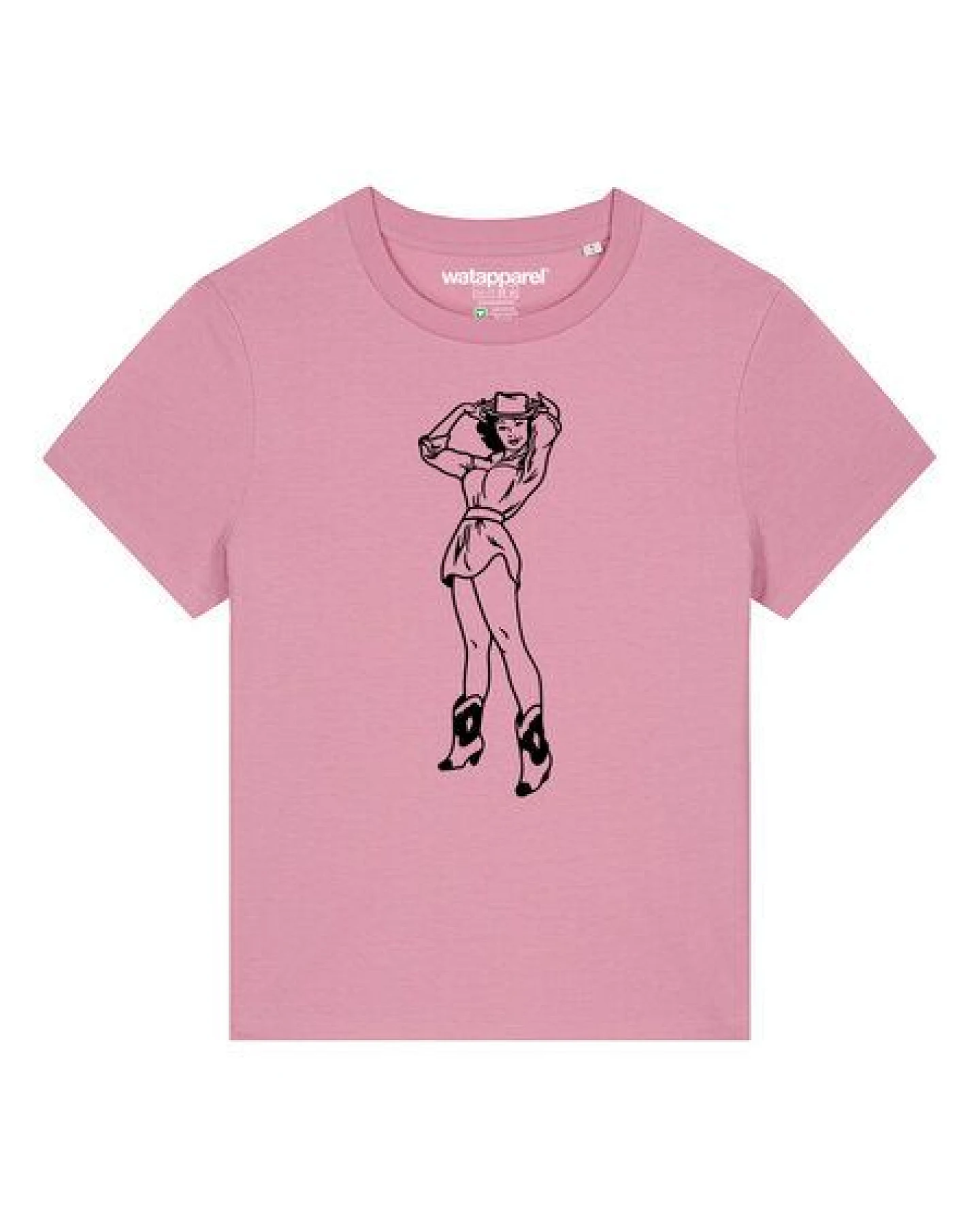 watapparel T-Shirt Frauen Cowgirl – Ansicht 2