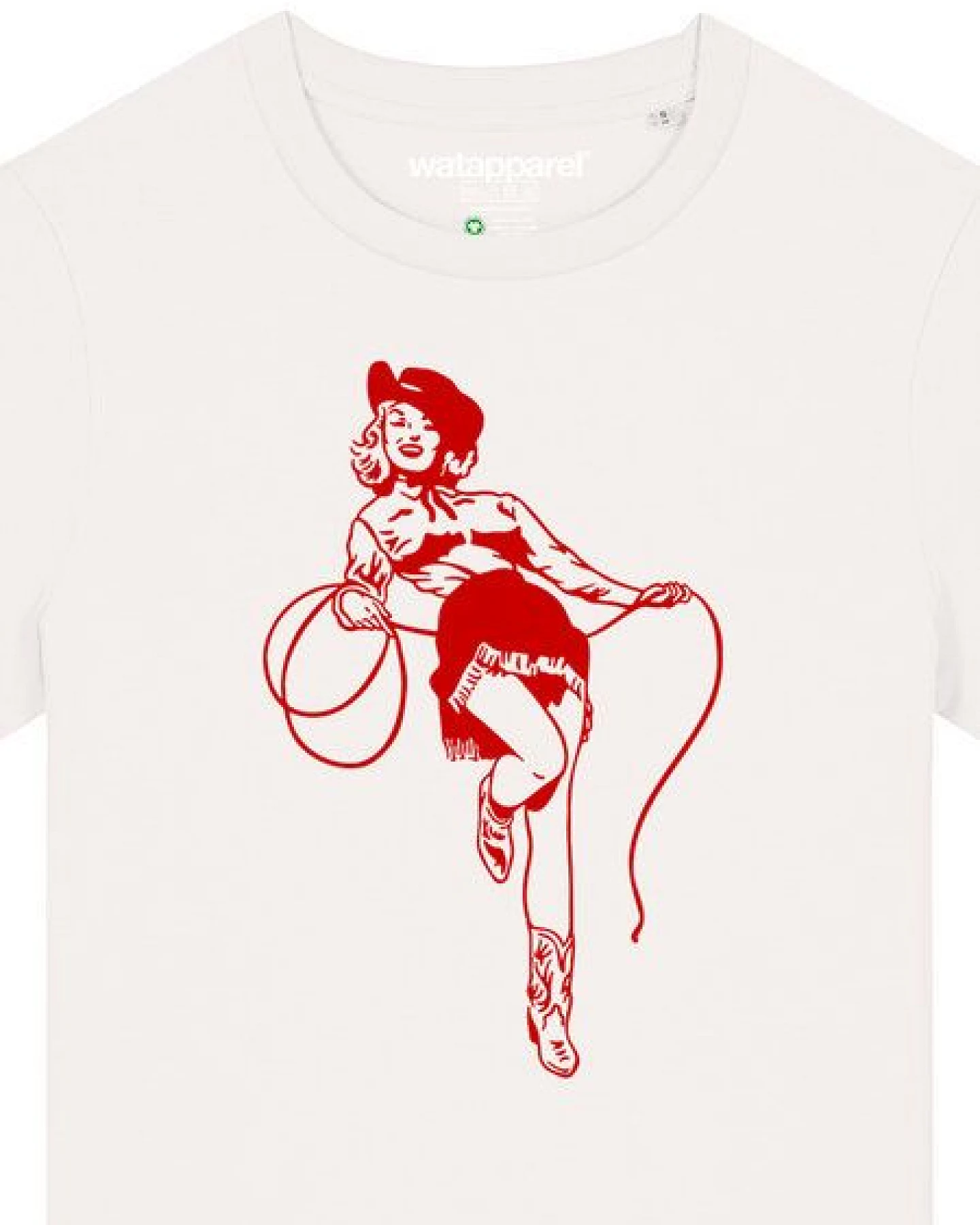 watapparel T-Shirt Frauen Cowgirl – Ansicht 3