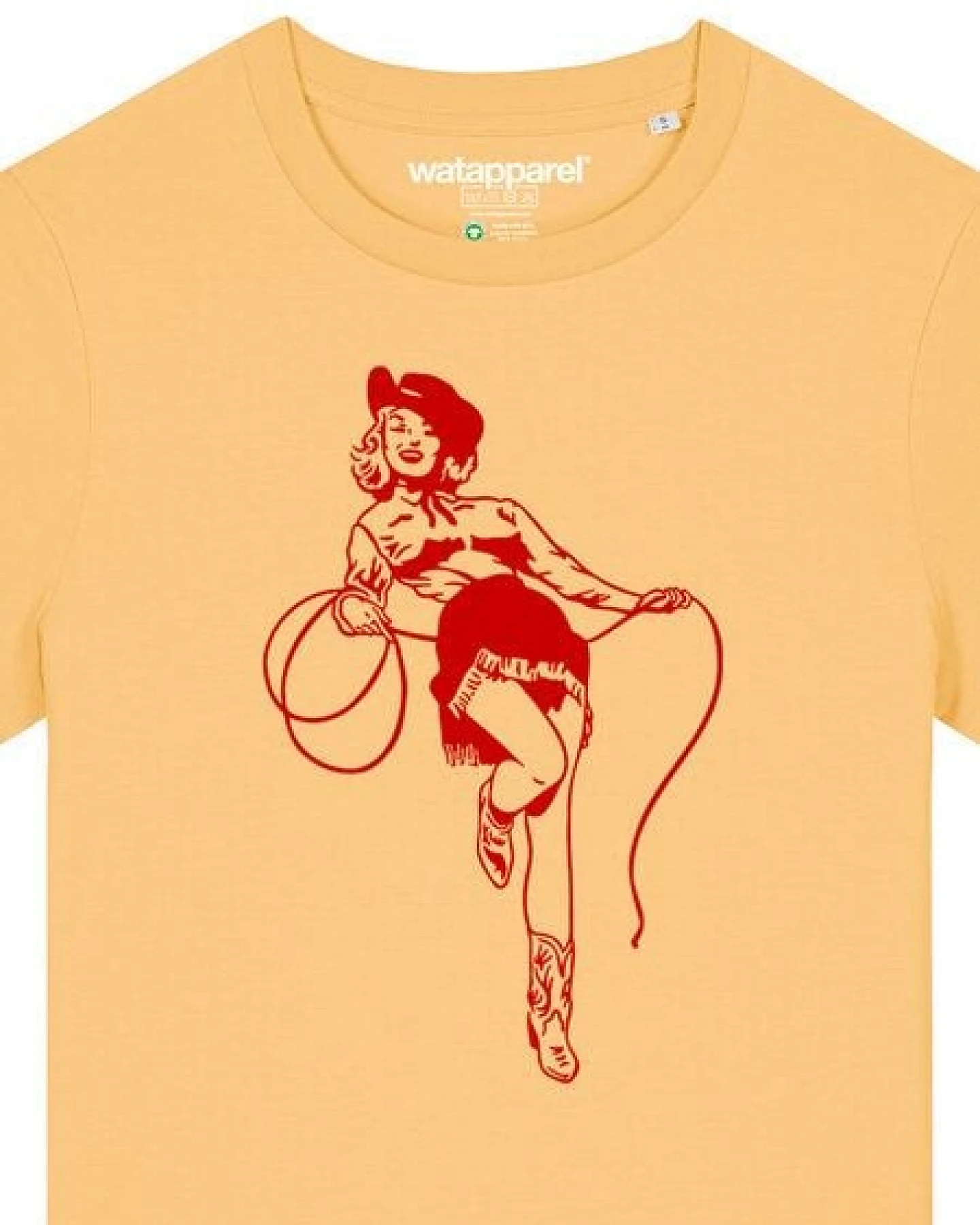 watapparel T-Shirt Frauen Cowgirl – Ansicht 3