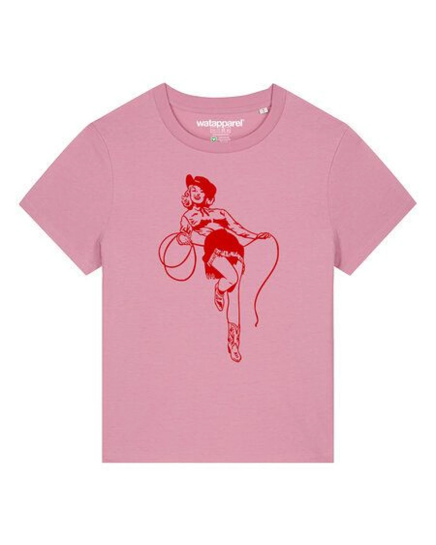 watapparel T-Shirt Frauen Cowgirl – Ansicht 2