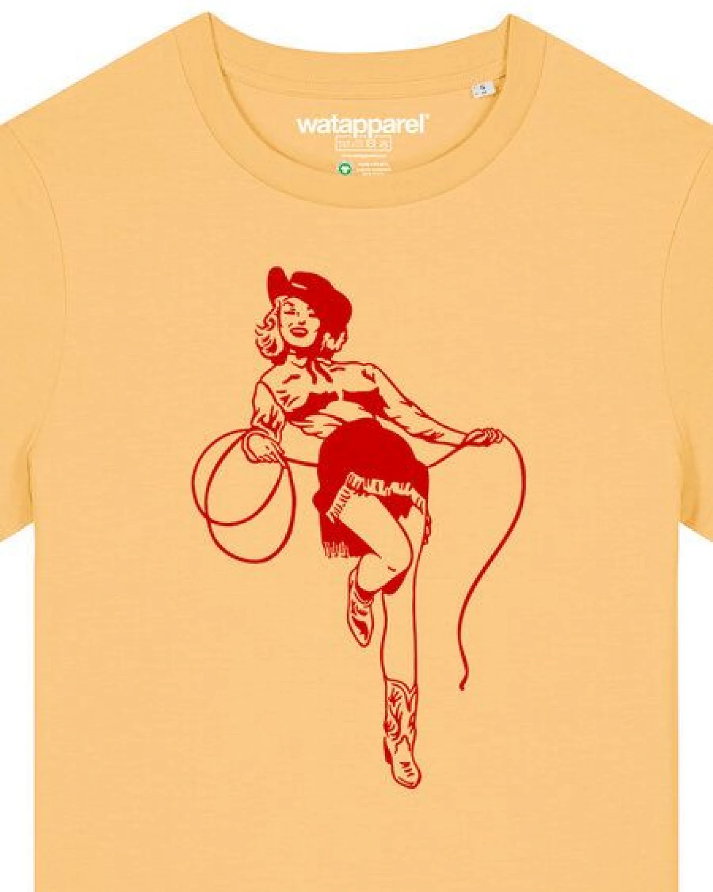 watapparel T-Shirt Frauen Cowgirl – Ansicht 3