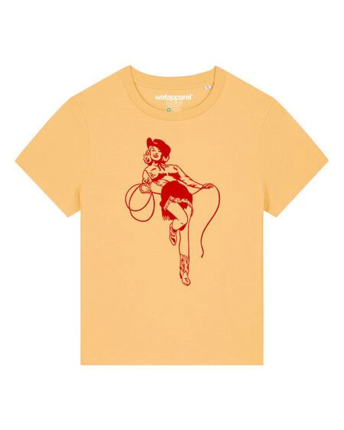 watapparel T-Shirt Frauen Cowgirl – Ansicht 2
