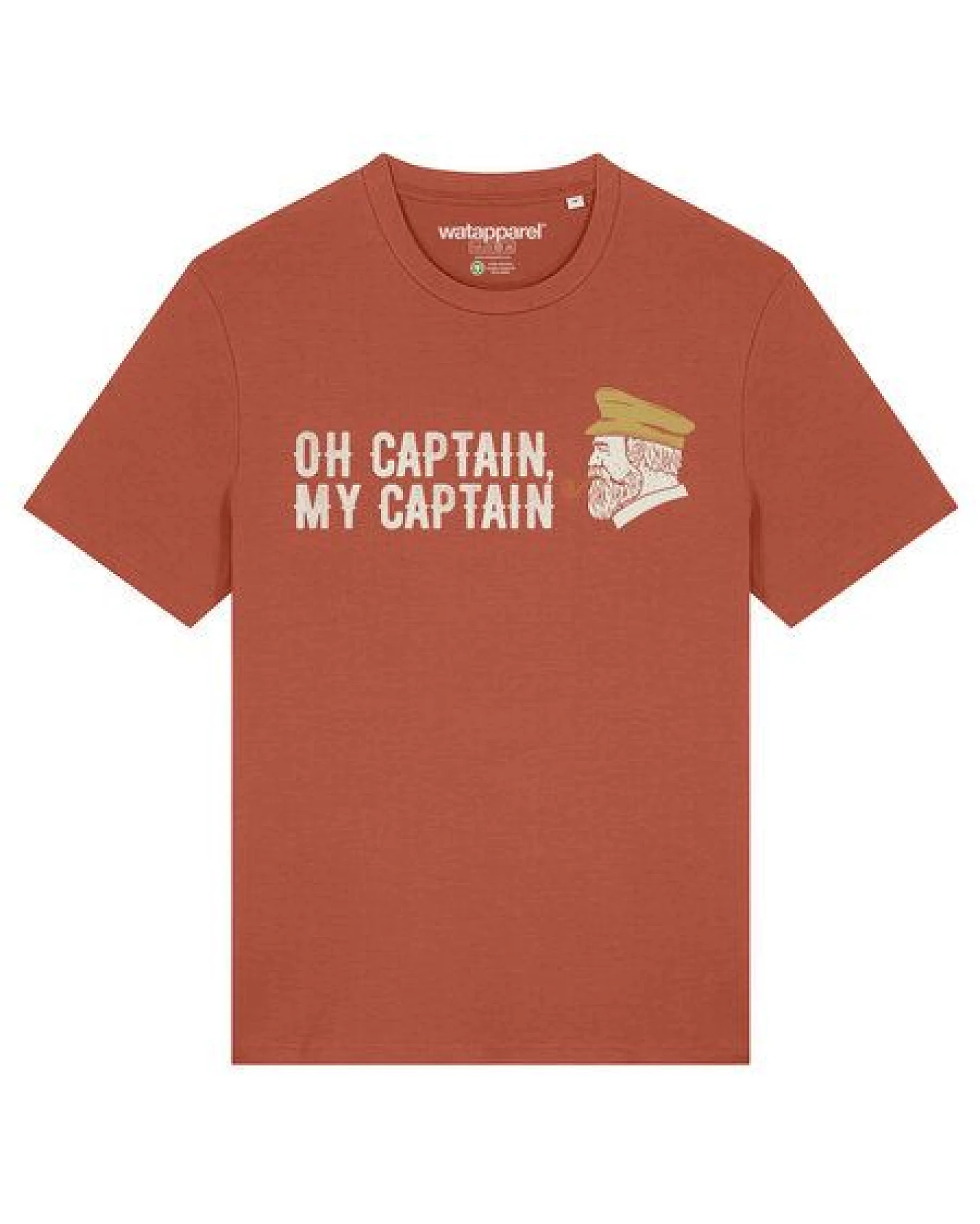 watapparel T-Shirt Unisex Oh captain my captain – Ansicht 2