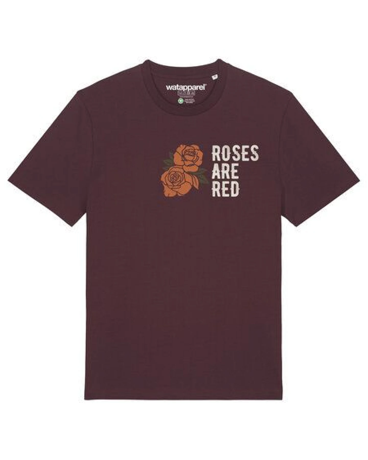 watapparel T-Shirt Unisex Roses are red – Ansicht 2