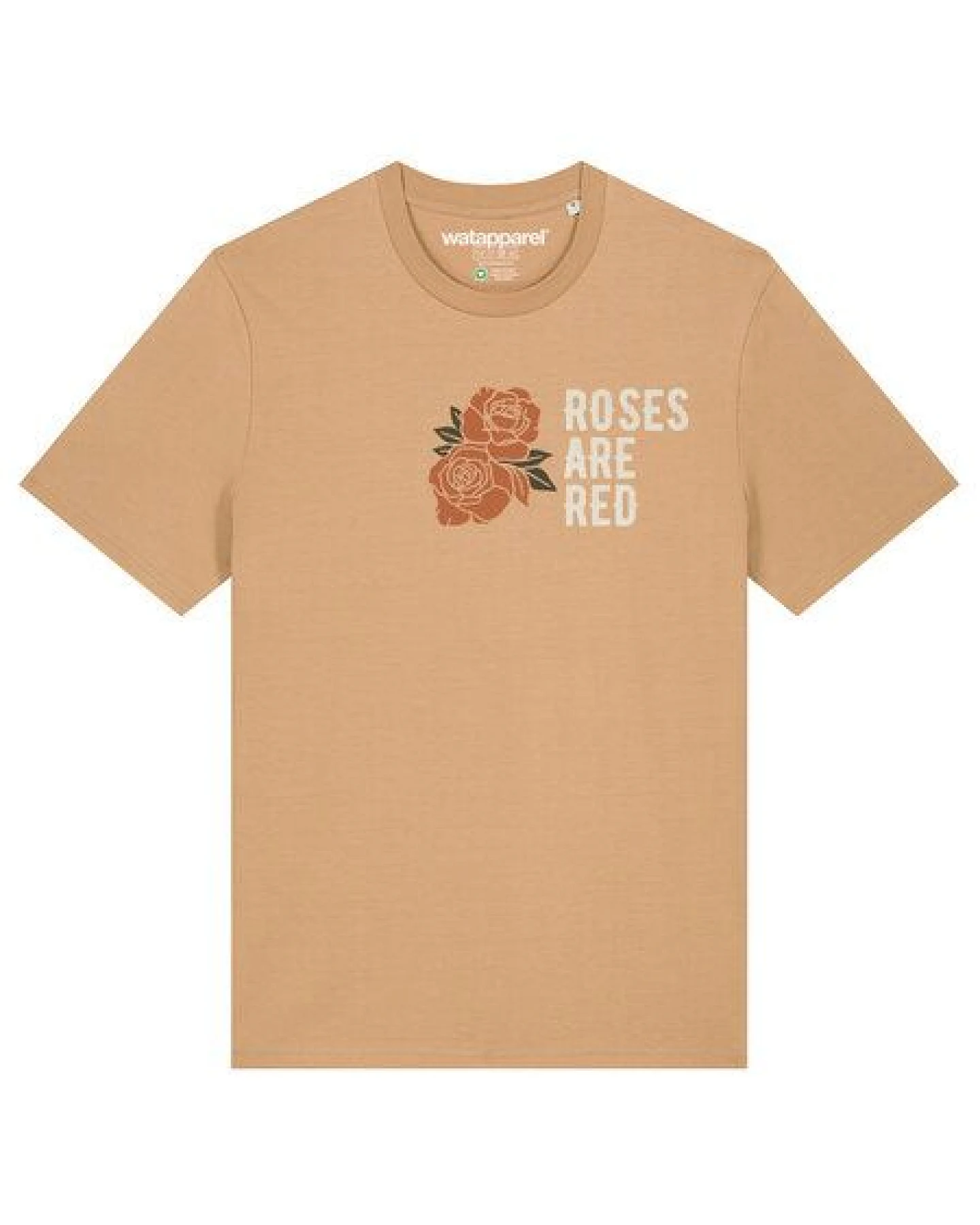watapparel T-Shirt Unisex Roses are red – Ansicht 2