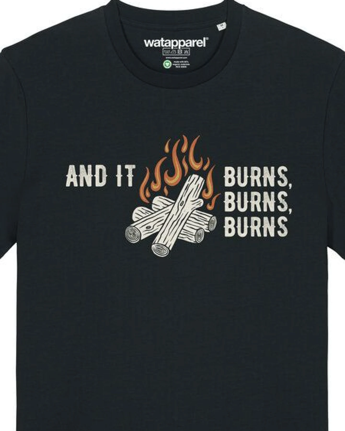 watapparel T-Shirt Unisex And it burns – Ansicht 3