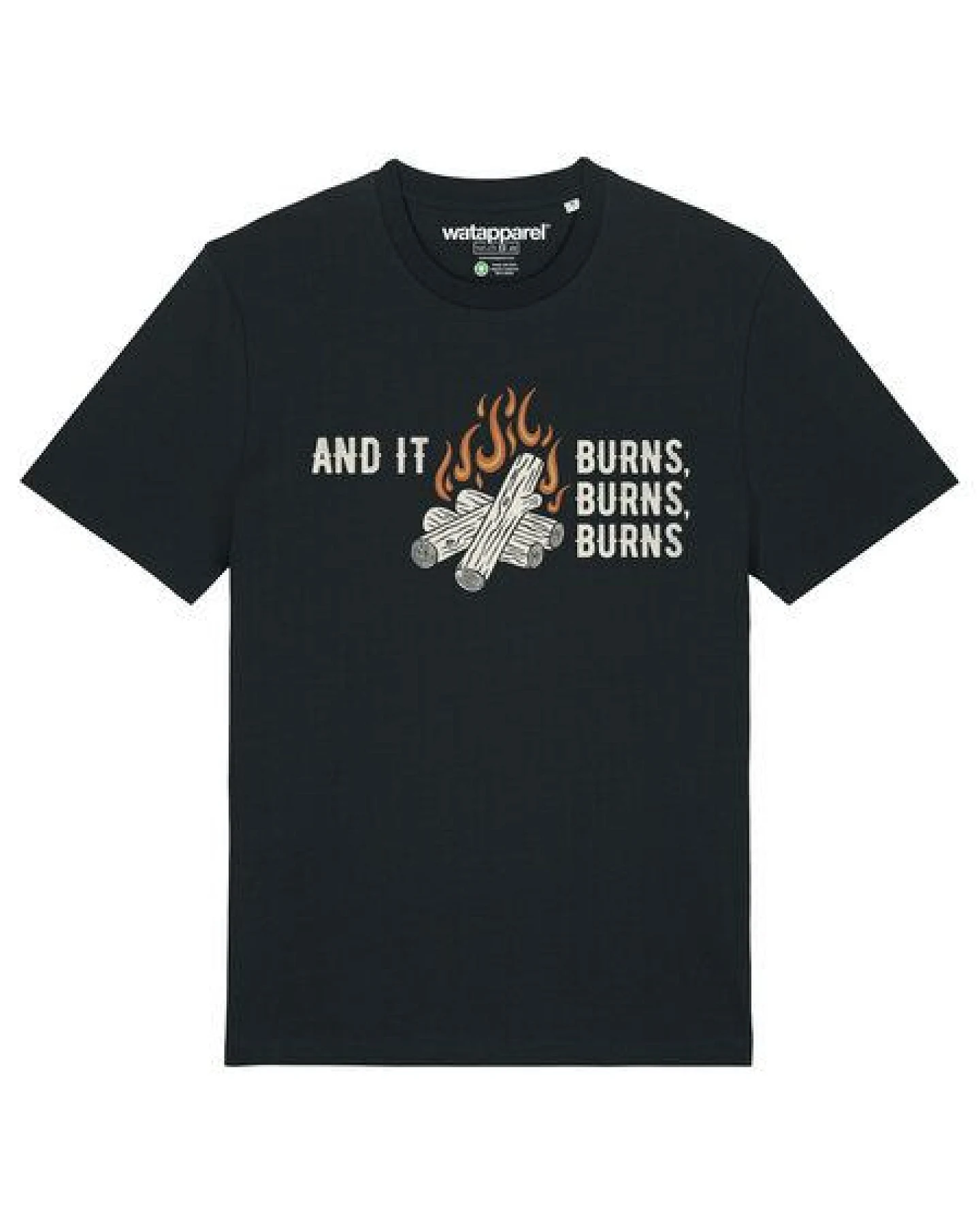 watapparel T-Shirt Unisex And it burns – Ansicht 2