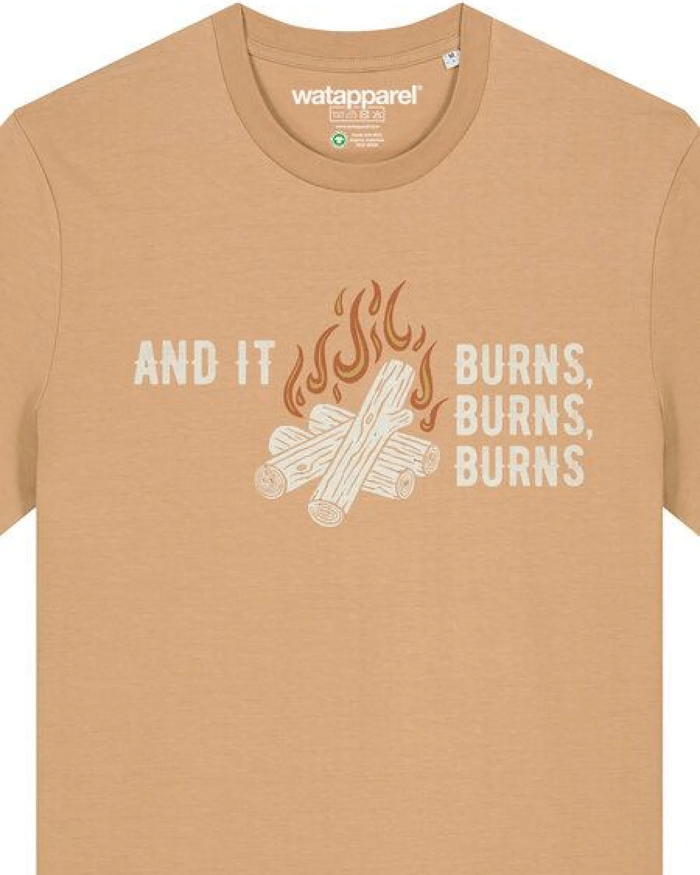 watapparel T-Shirt Unisex And it burns – Ansicht 3