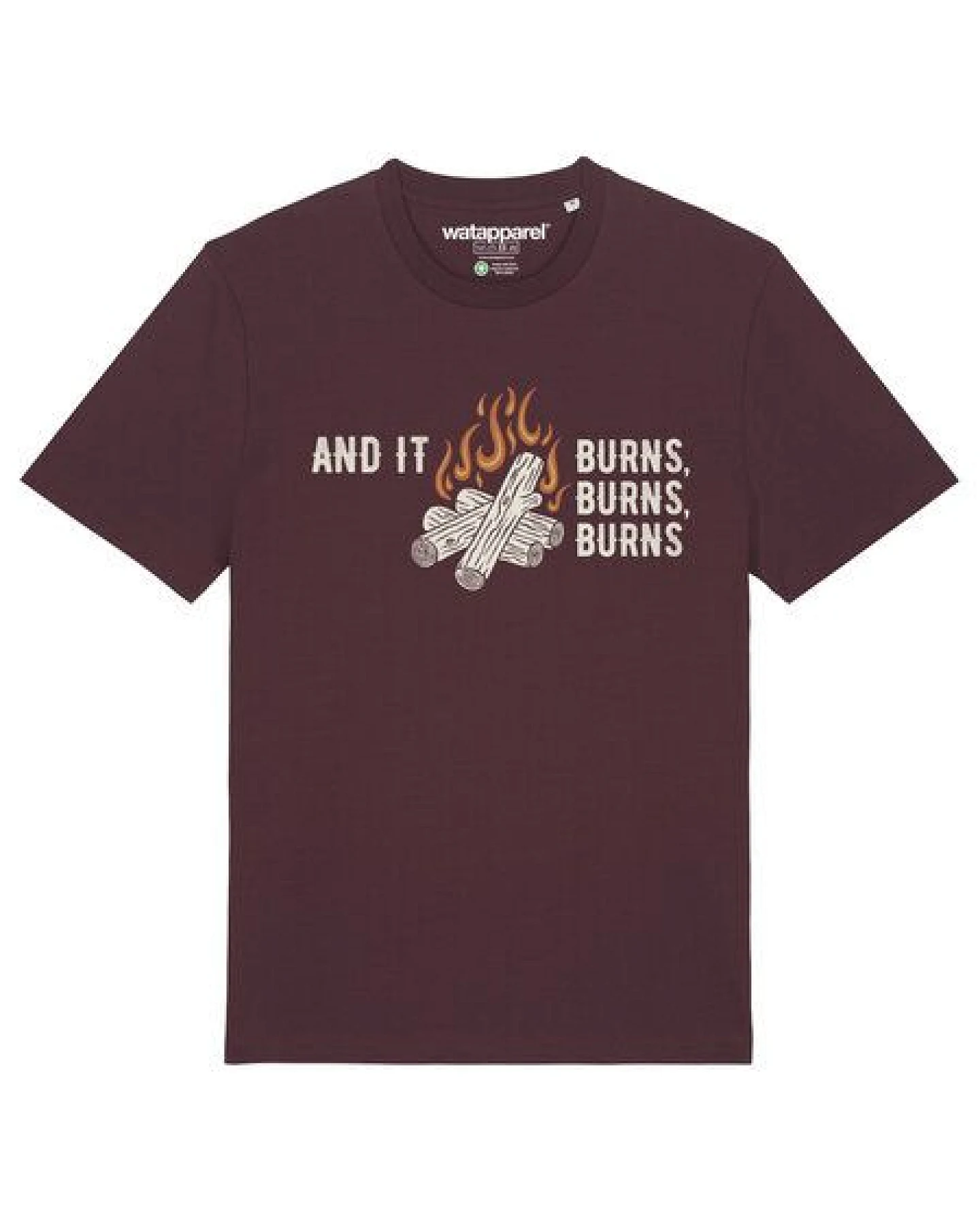 watapparel T-Shirt Unisex And it burns – Ansicht 2