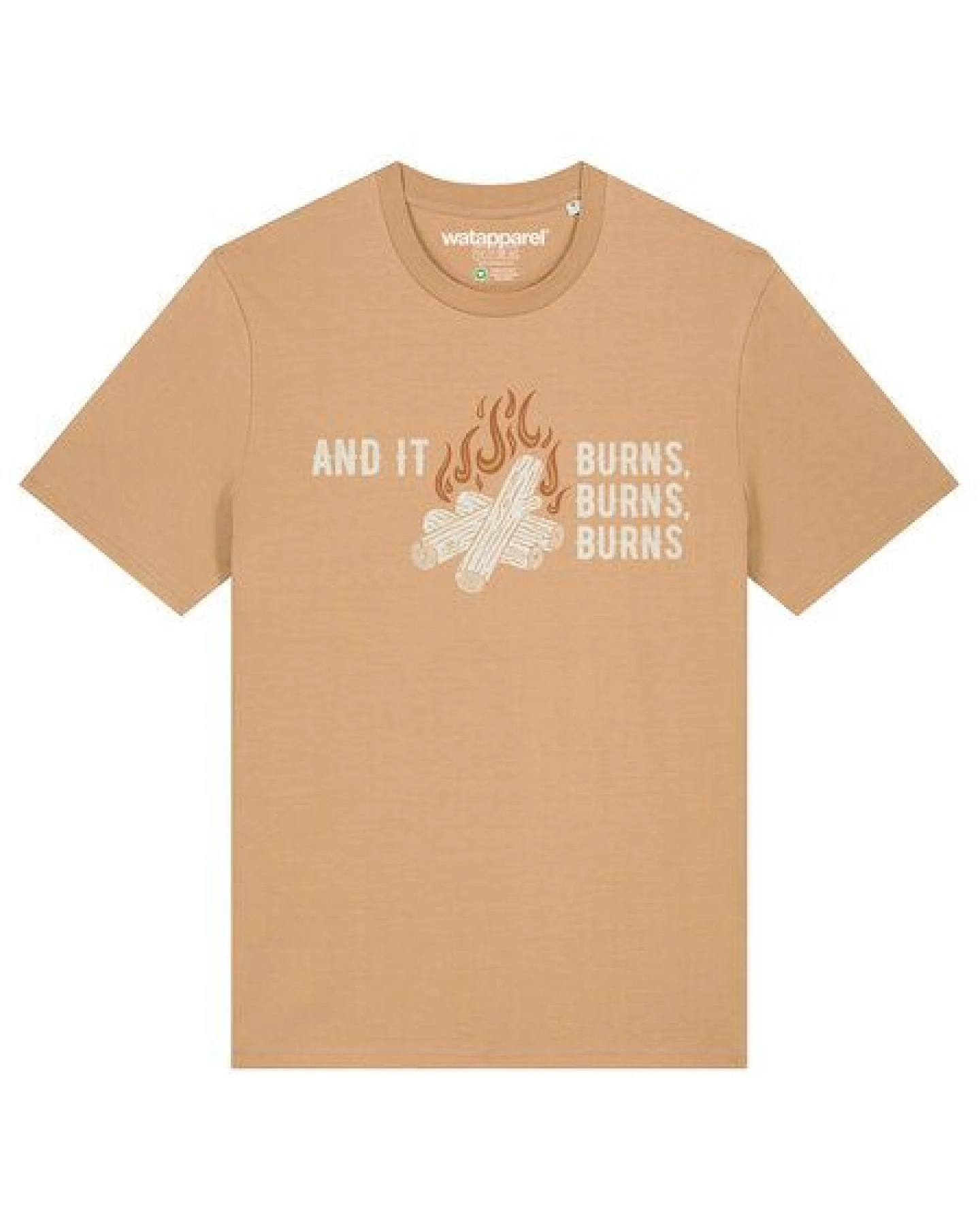 watapparel T-Shirt Unisex And it burns – Ansicht 2