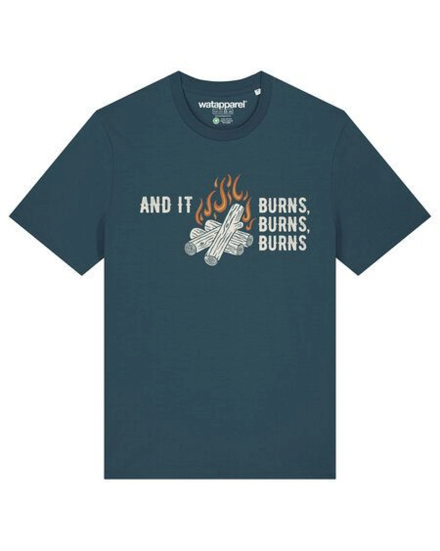 watapparel T-Shirt Unisex And it burns – Ansicht 2