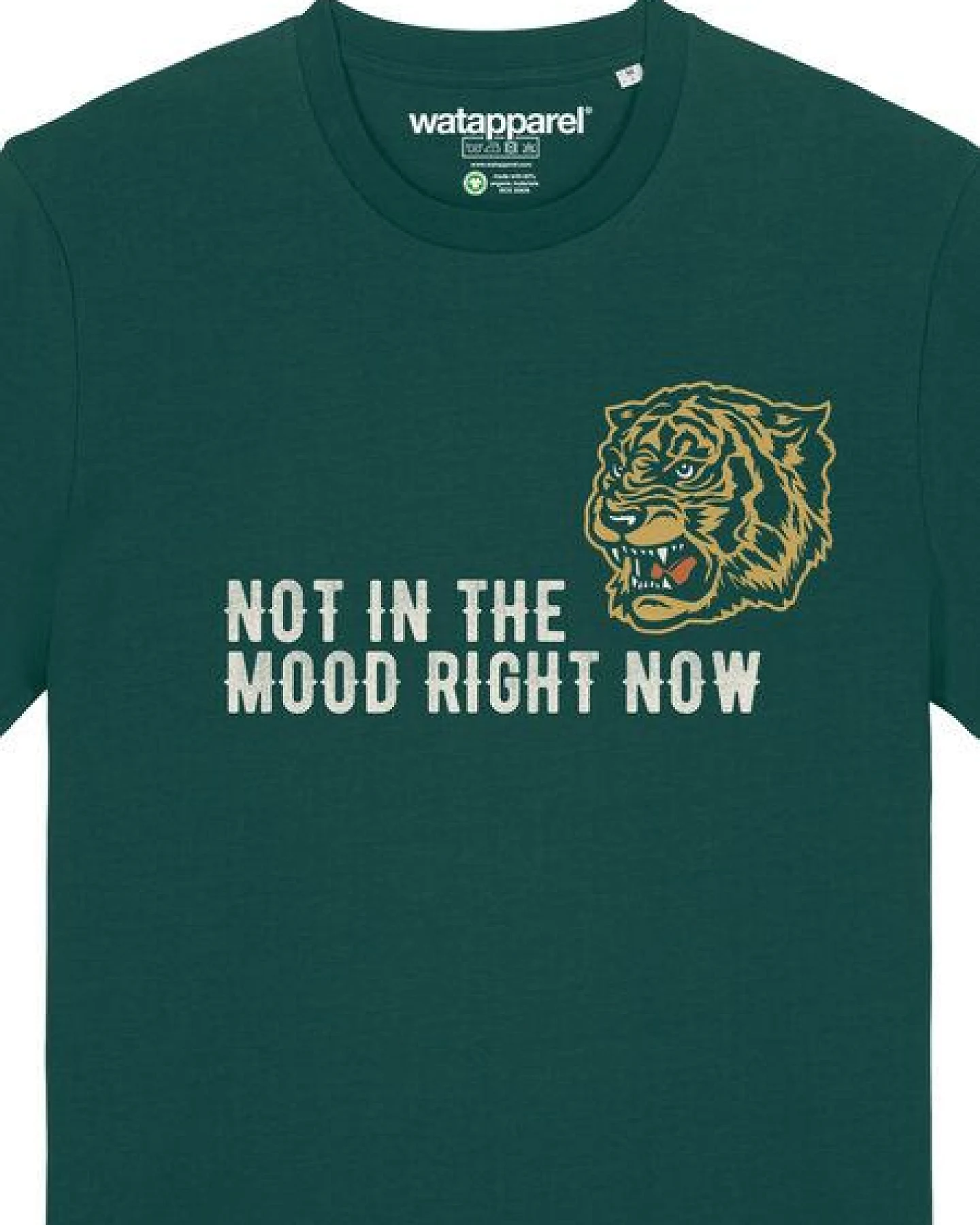 watapparel T-Shirt Unisex Not in the mood – Ansicht 3