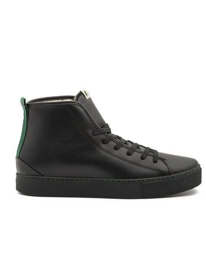 Vesica Piscis Footwear PLATON VEGAN SNEAKER BLACK BIO-BASED