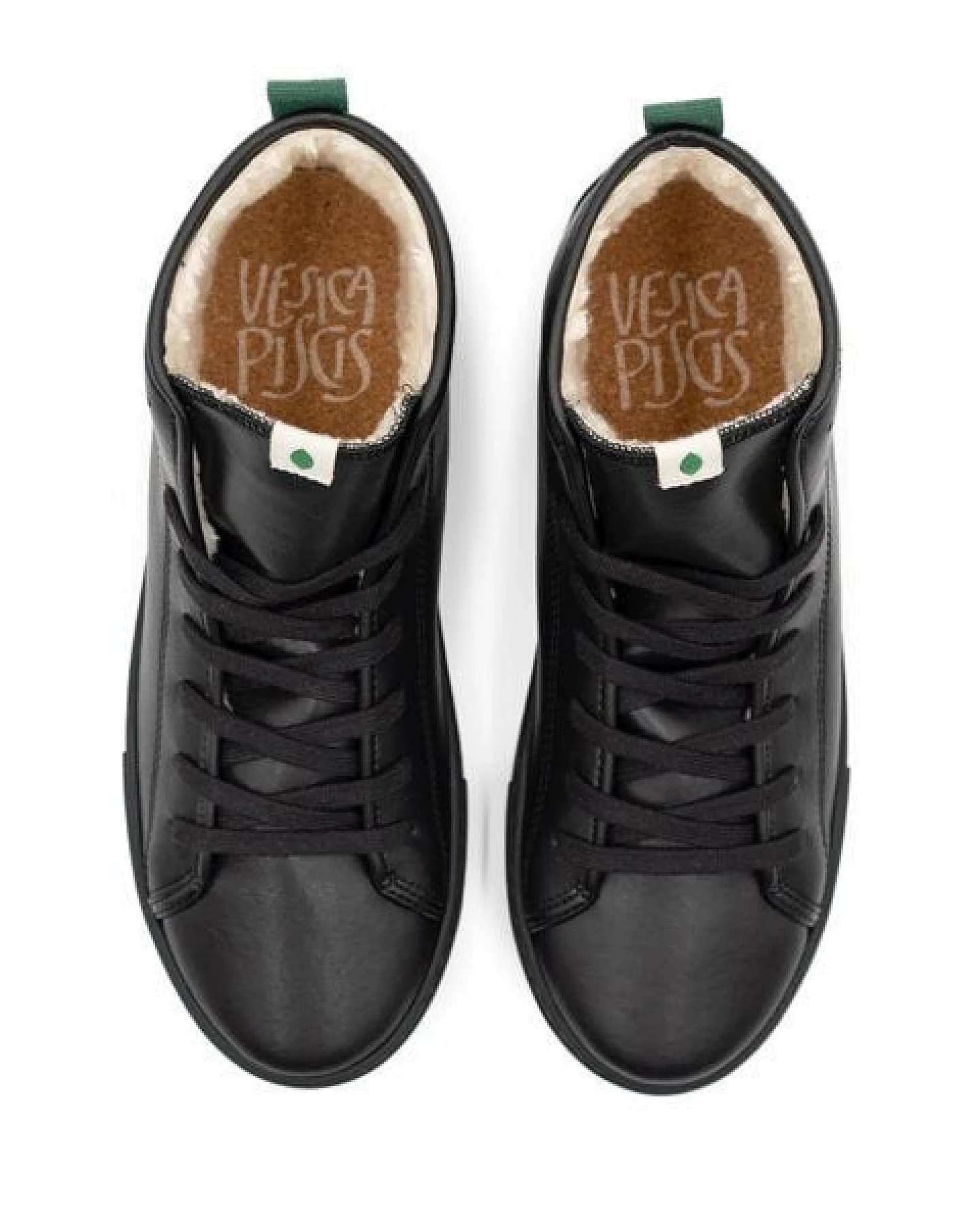 Vesica Piscis Footwear PLATON VEGAN SNEAKER BLACK BIO-BASED – Ansicht 3