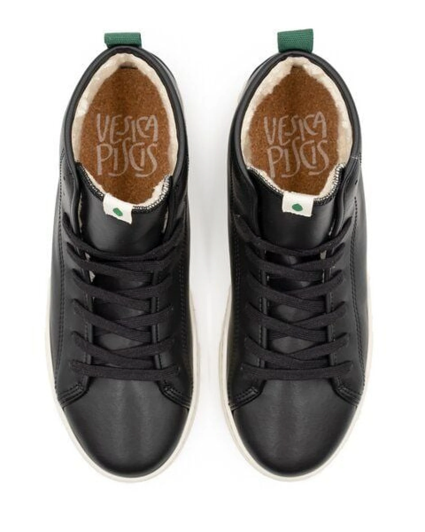 Vesica Piscis Footwear PLATON VEGAN SNEAKER BLACK BIO-BASED – Ansicht 3