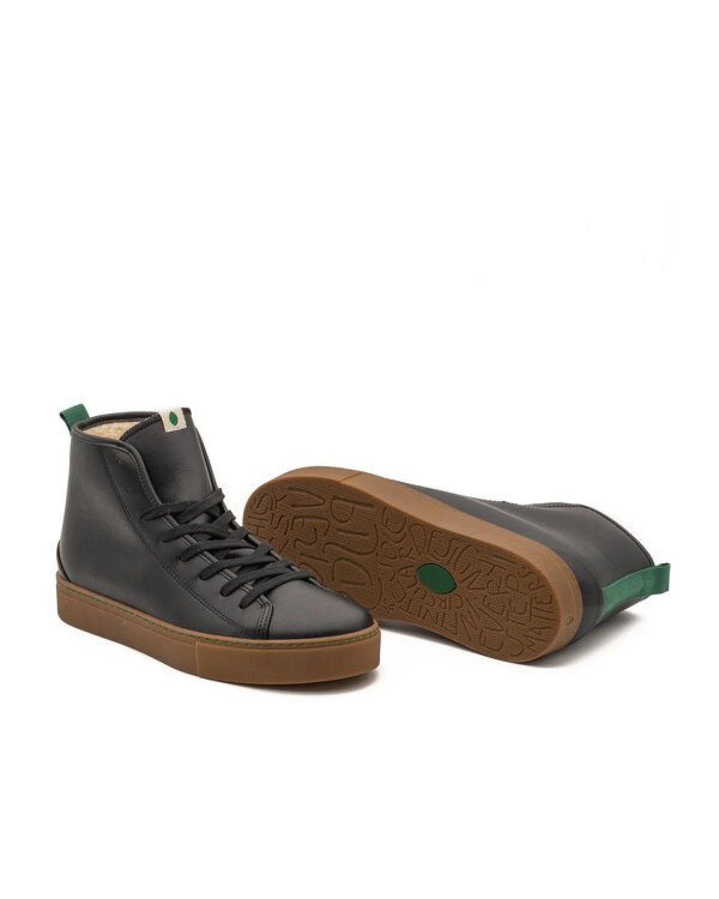 Vesica Piscis Footwear PLATON VEGAN SNEAKER BLACK BIO-BASED – Ansicht 2