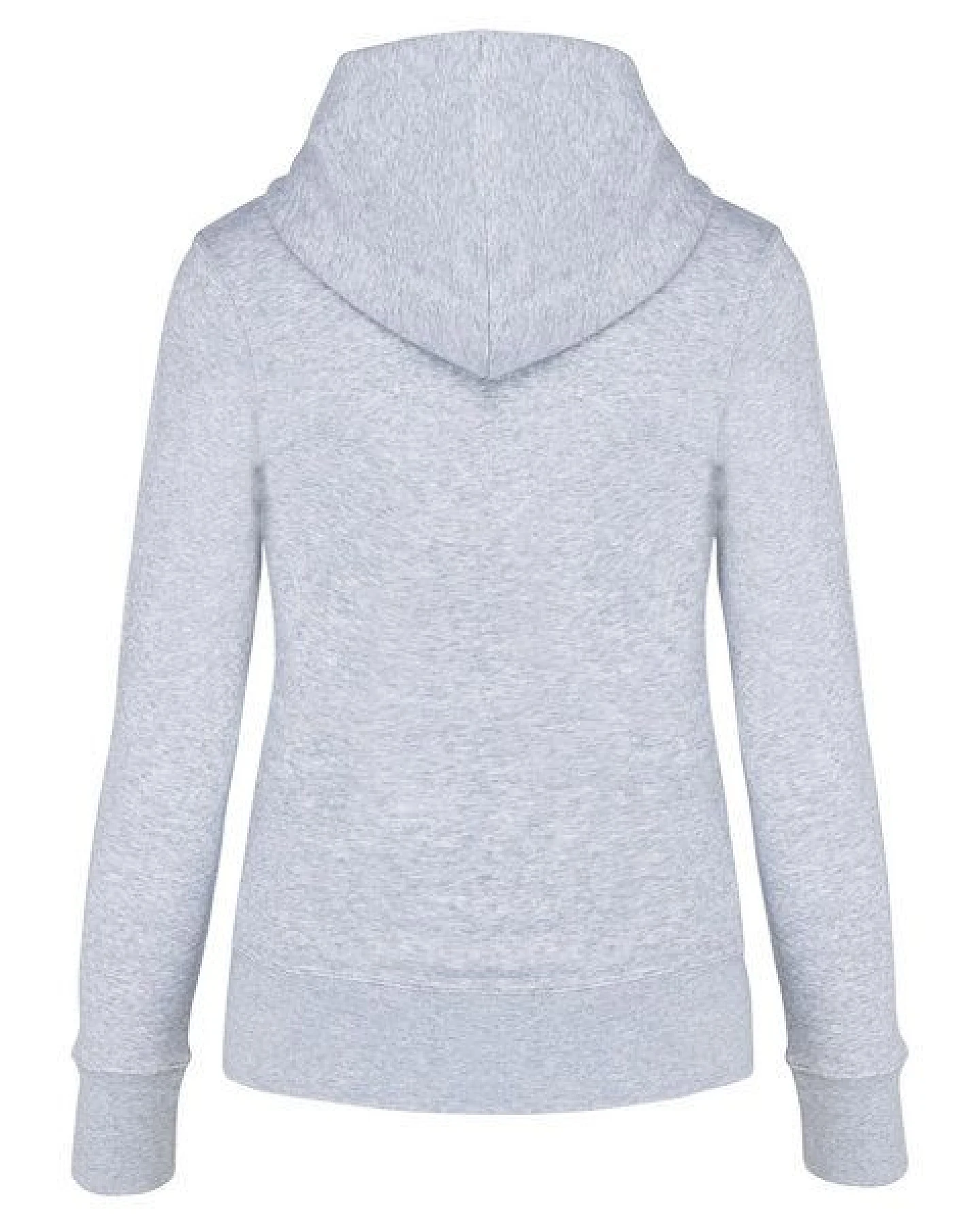 Greenspired Umweltfreundliches Kapuzensweatshirt mit Zip für Damen 280g/m² XS-XXL – Ansicht 2