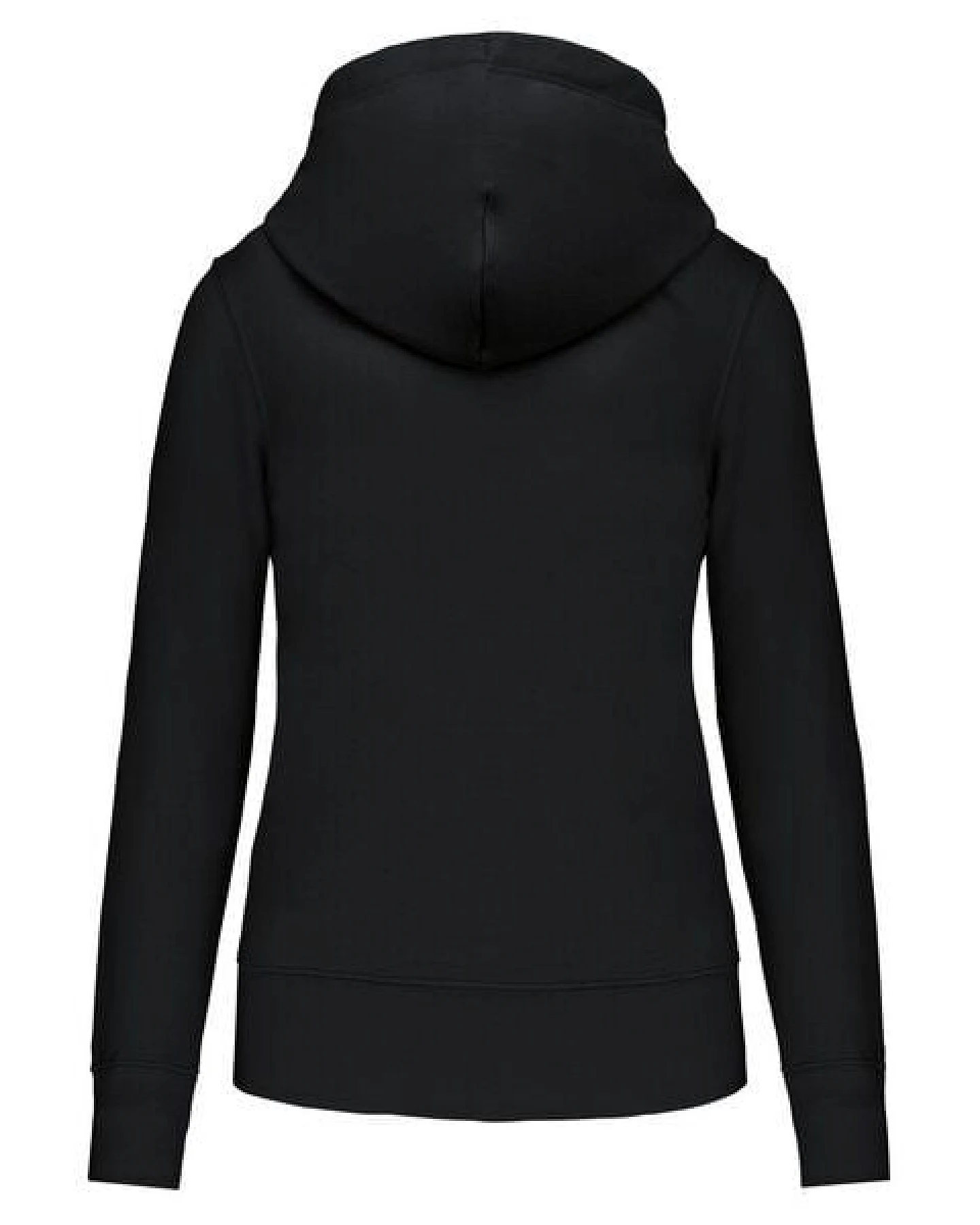Greenspired Umweltfreundliches Kapuzensweatshirt mit Zip für Damen 280g/m² XS-XXL – Ansicht 2