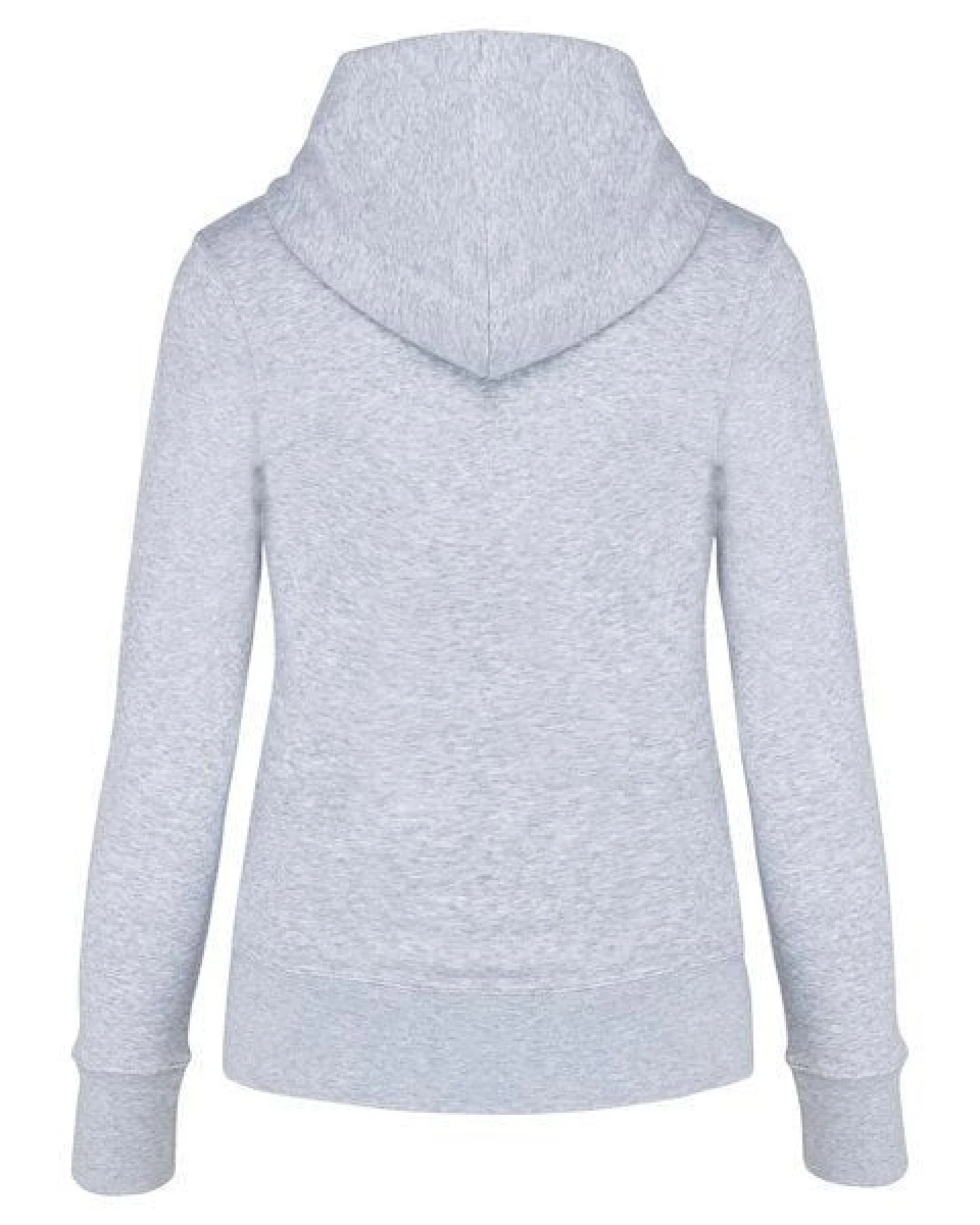 Greenspired Umweltfreundliches Kapuzensweatshirt mit Zip für Damen 280g/m² XS-XXL – Ansicht 2