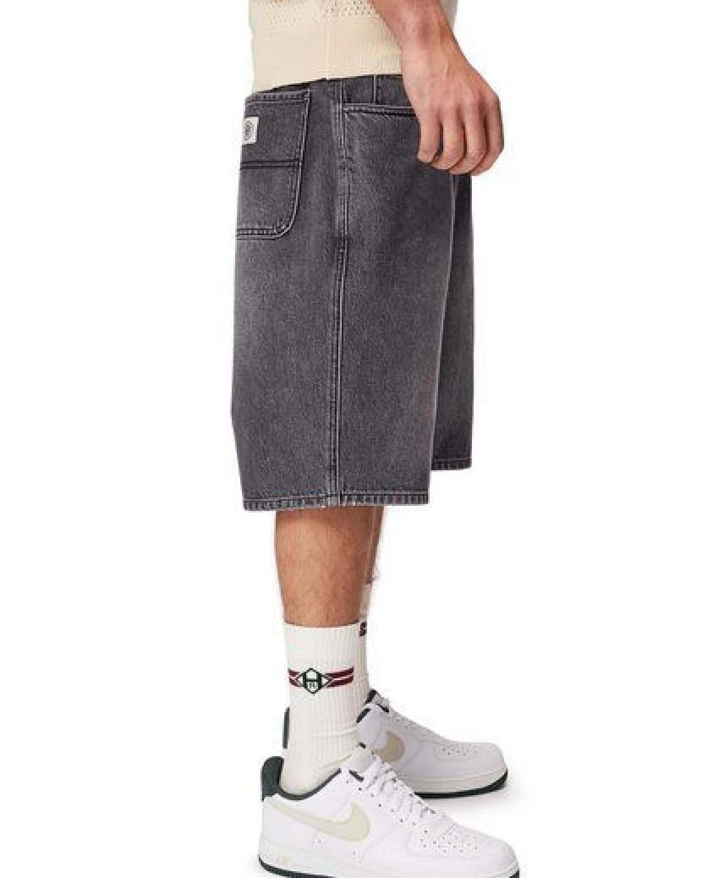 Honesty Rules Baggy Jeans Shorts – Ansicht 3