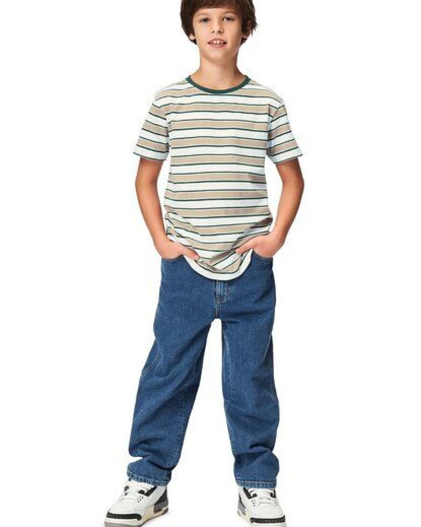 Band of Rascals Dual Stripe T-Shirt – Ansicht 3
