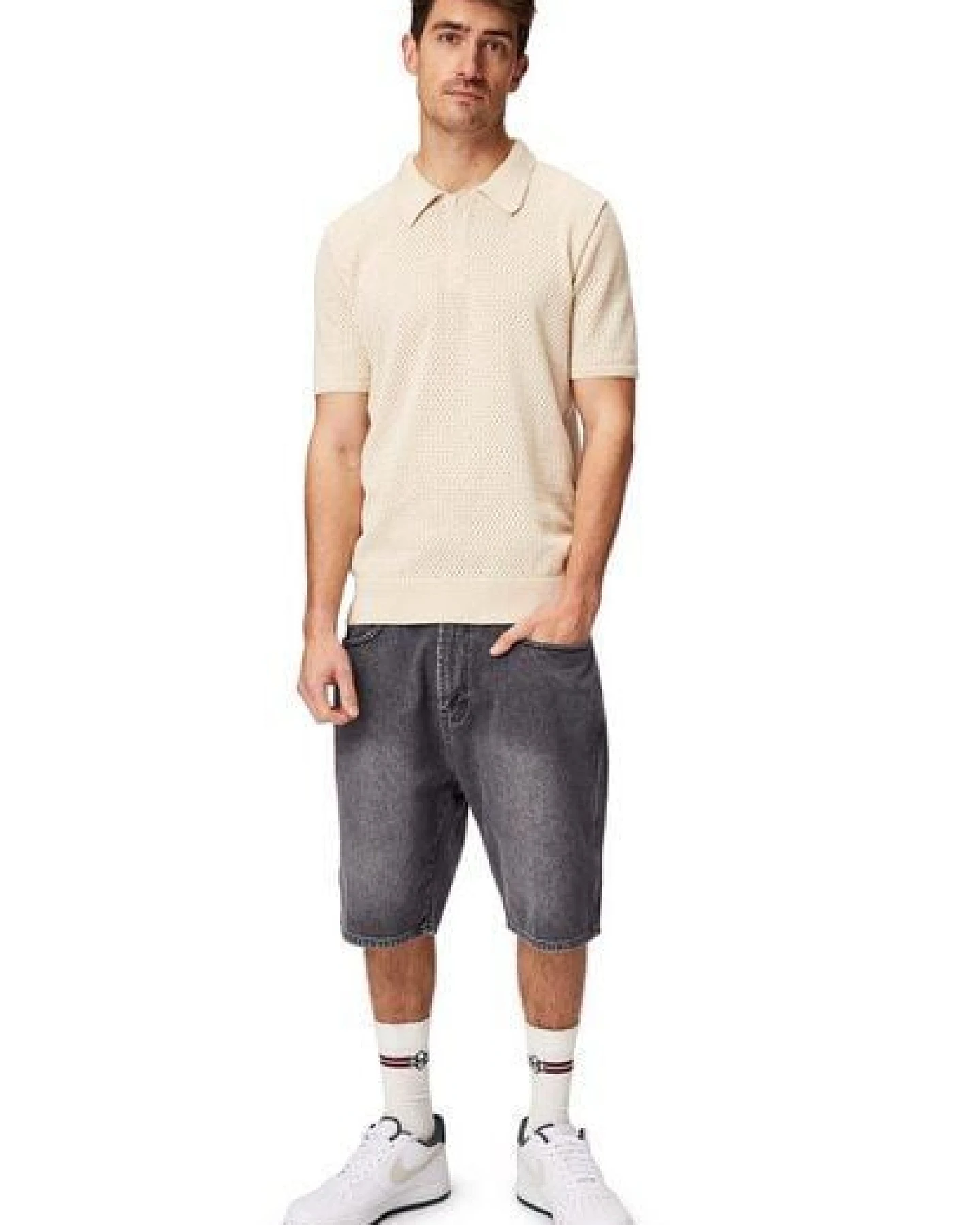 Honesty Rules Ajour Polo Shirt – Ansicht 3