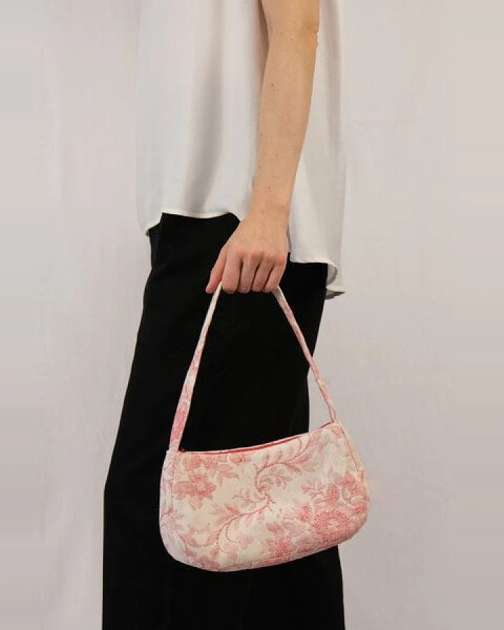 NOE Abendtasche 'Flora' rot