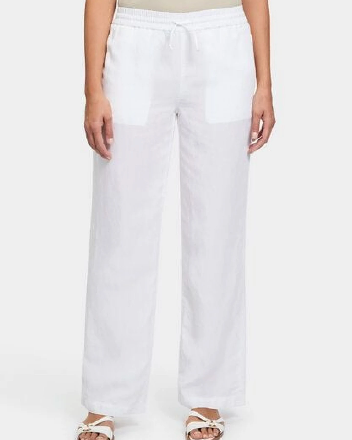 FUTURE:PEOPLE. 18:01 WIDE FIT - Damen Hose aus einem zertifizierten TENCEL-LEINEN MIX für heiße Sommertage (31803 0 3003) – Ansicht 4