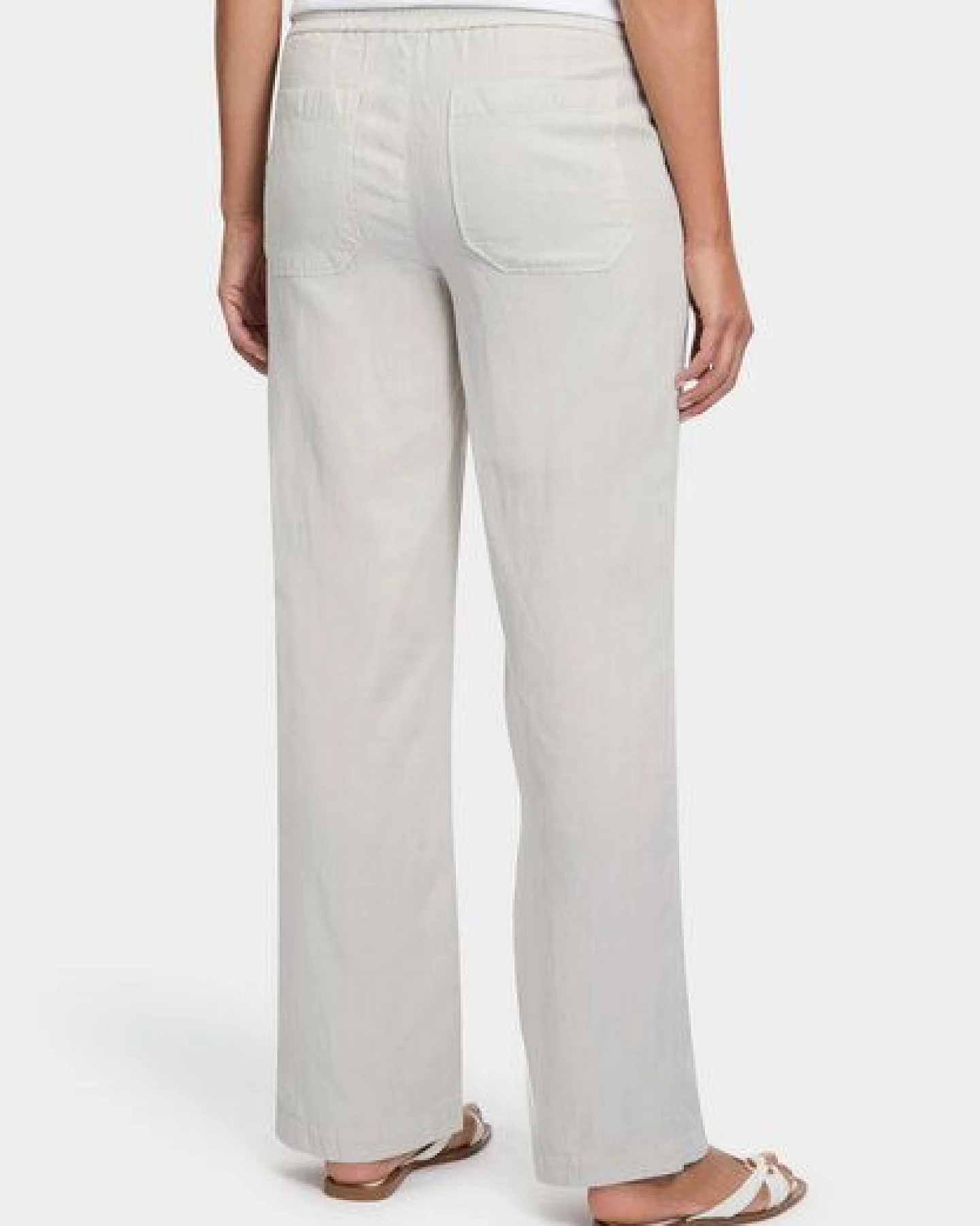 FUTURE:PEOPLE. 18:01 WIDE FIT - Damen Hose aus einem zertifizierten TENCEL-LEINEN MIX für heiße Sommertage (31803 0 3003) – Ansicht 3