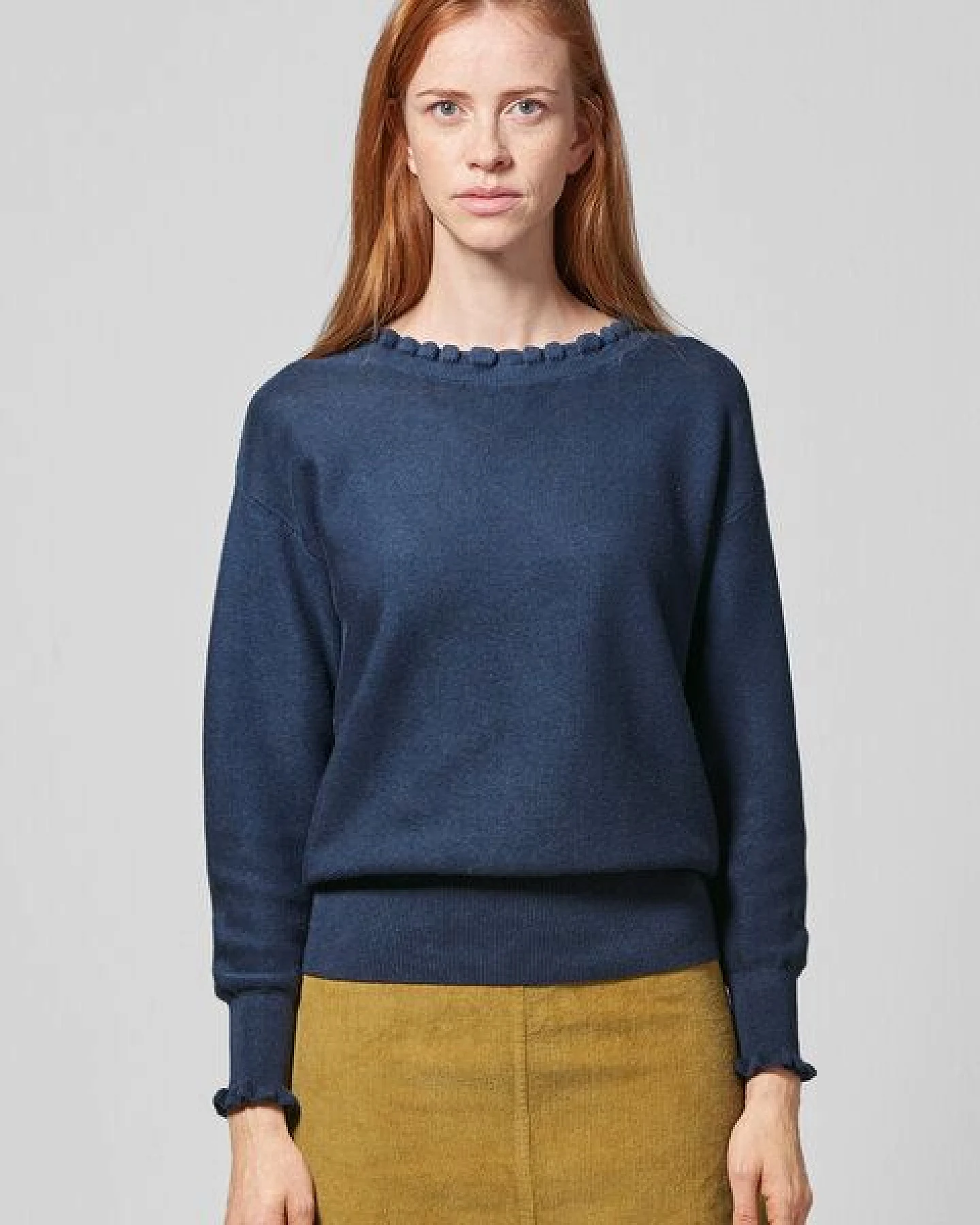HempAge Edler Strickpullover Hanf/Biobaumwolle – Ansicht 2
