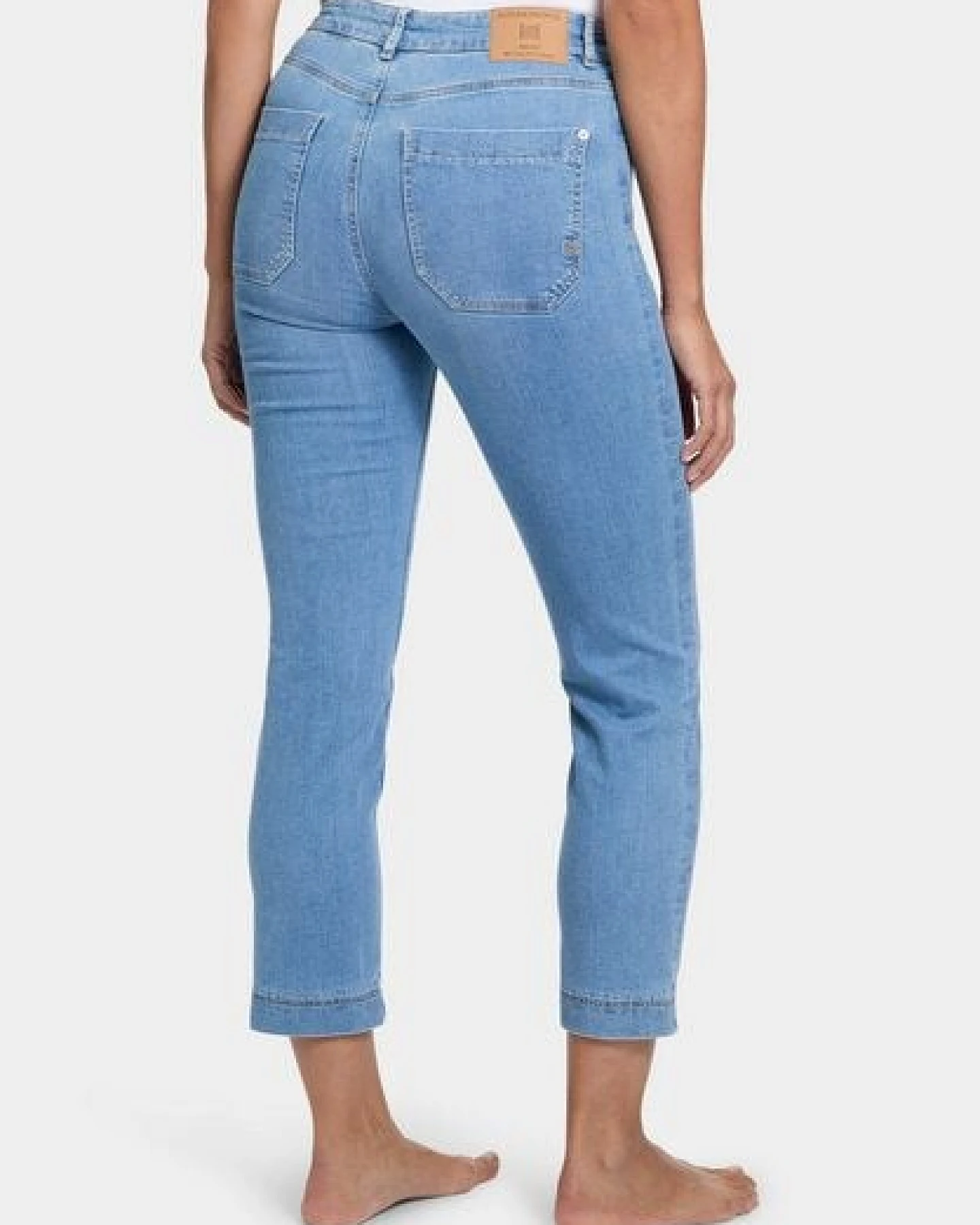 FUTURE:PEOPLE. 05:04 STRAIGHT FIT FANCY - Damen Jeans aus leichtem Stretch-Denim aus Bio-Baumwolle/ Tencel-Mix (30504 0 1004) – Ansicht 3