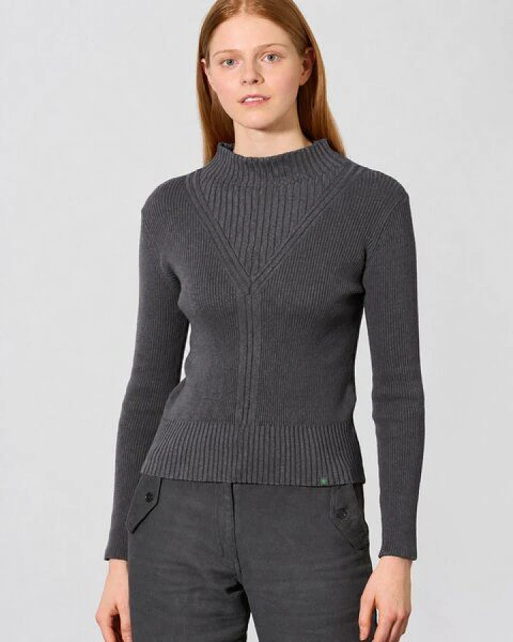 HempAge Femininer Pullover Hanf/Biobaumwolle