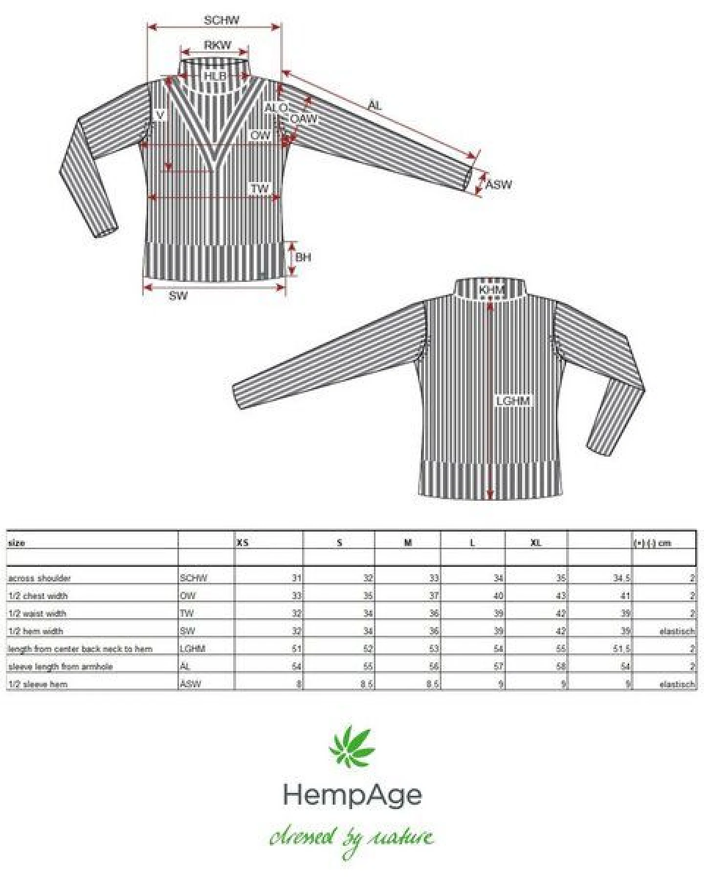 HempAge Femininer Pullover Hanf/Biobaumwolle – Ansicht 3