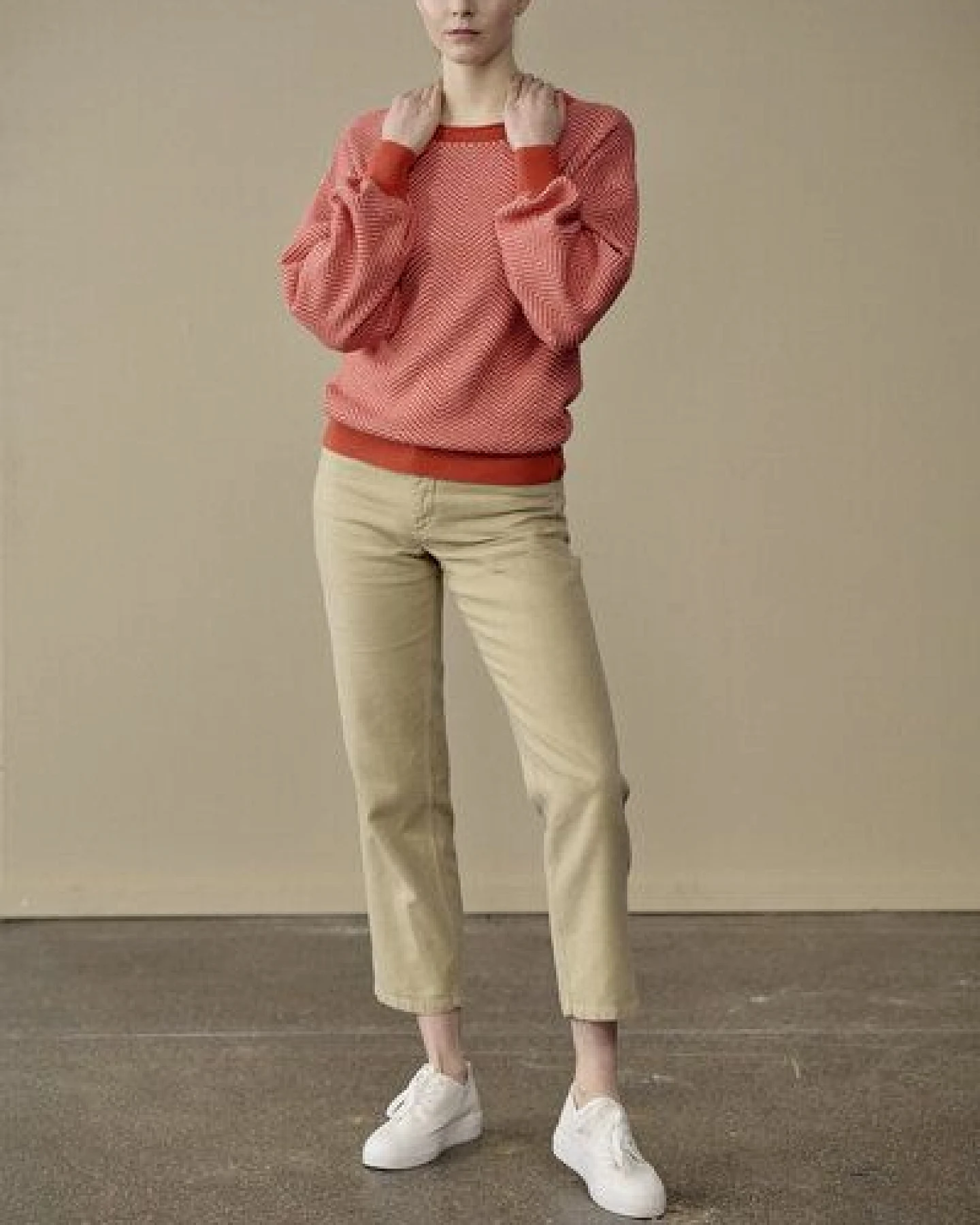 Hempage Moderner Jacquard Pullover Hanf/Biobaumwolle – Ansicht 4