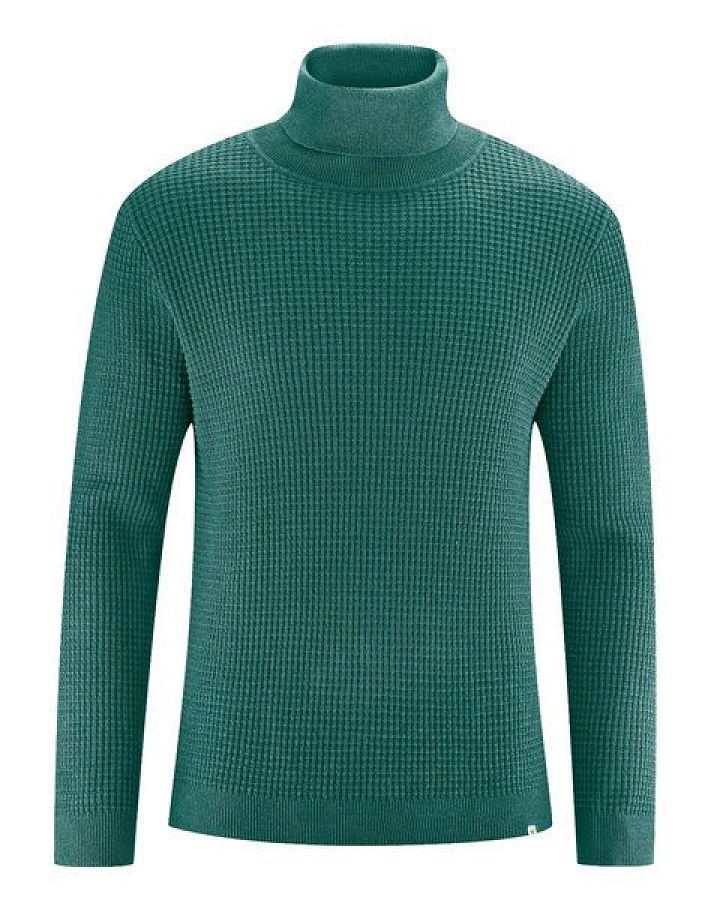 HempAge Rollkragen Pullover Herren Hanf/Biobaumwolle