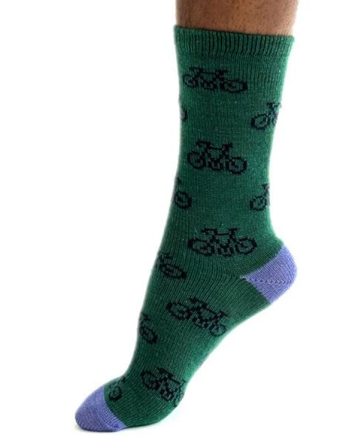 Thought Woll-Socken, Fahrrad