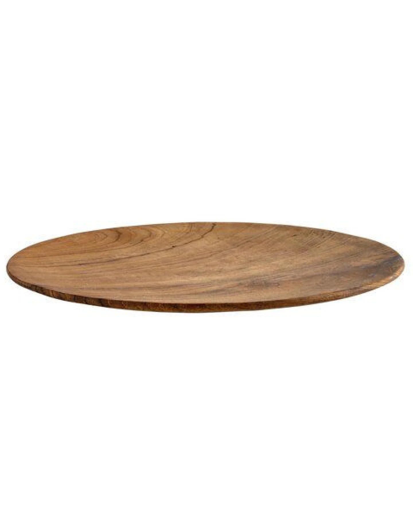 Originalhome Handgefertigte Teakholz Teller, XL – zero waste, vegan & fair produziert. – Ansicht 2