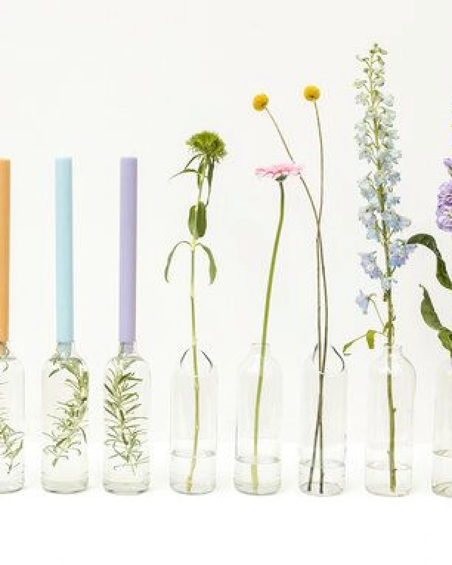 Originalhome Flaschenvase aus recycelten Weinflaschen, – Ansicht 2