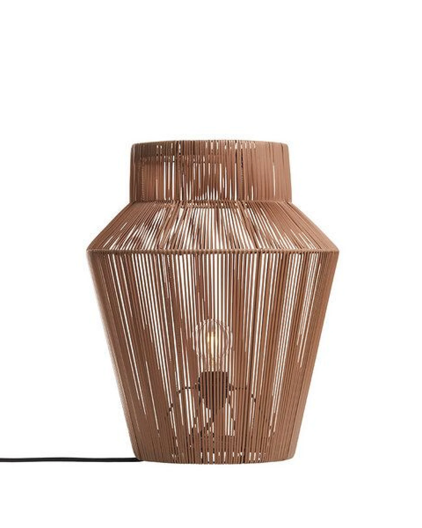 Originalhome Recycelt Lampenschirm Lampion Nr. 1 - M aus Küstenplastik – zero waste & fair produziert. – Ansicht 3