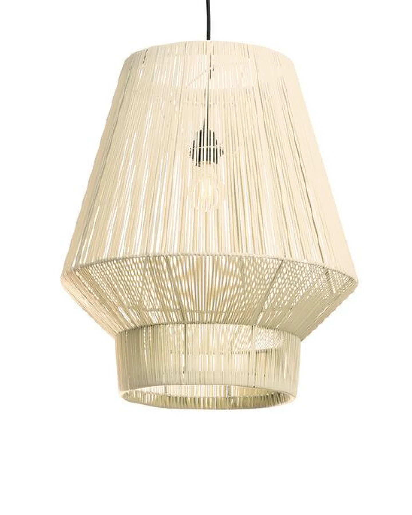 Originalhome Recycelt Lampenschirm Lampion Nr. 1 - L aus Küstenplastik – zero waste & fair produziert. – Ansicht 2