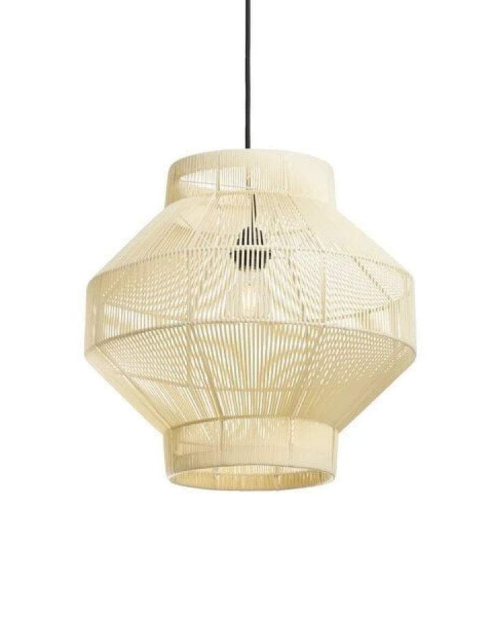 Originalhome Recycelt Lampenschirm Lampion Nr. 2 - M aus Küstenplastik – zero waste & fair produziert.
