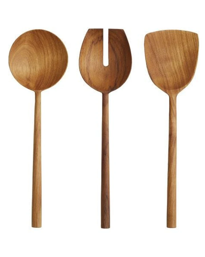 Originalhome Set aus Holzlöffeln & Holzgabeln – ideal zum Servieren, zero waste & fair.