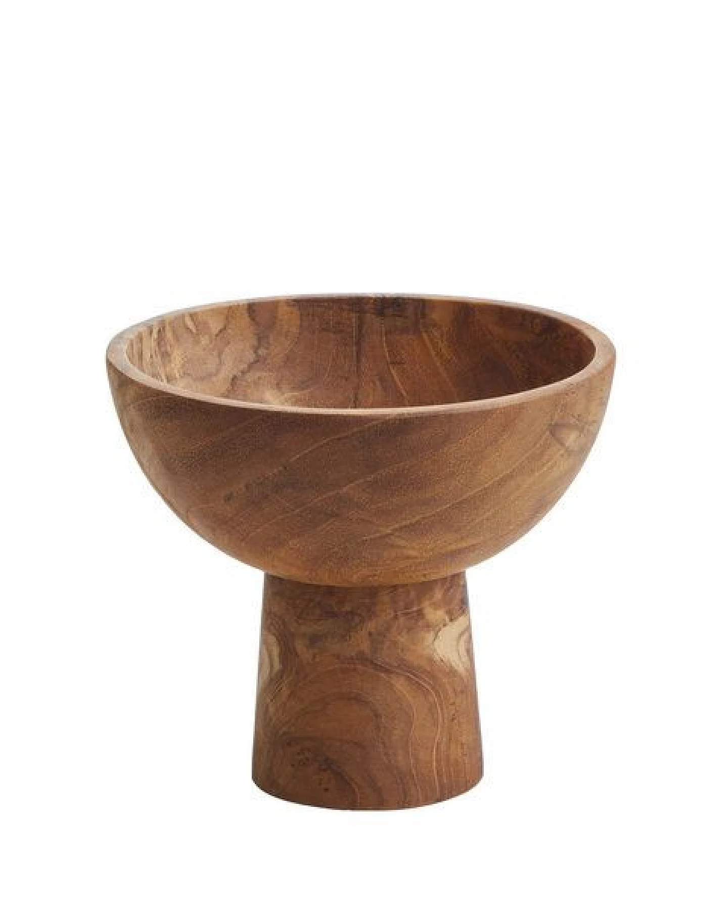 Originalhome Design Schale aus recycelten Teakholz - M – Ansicht 2